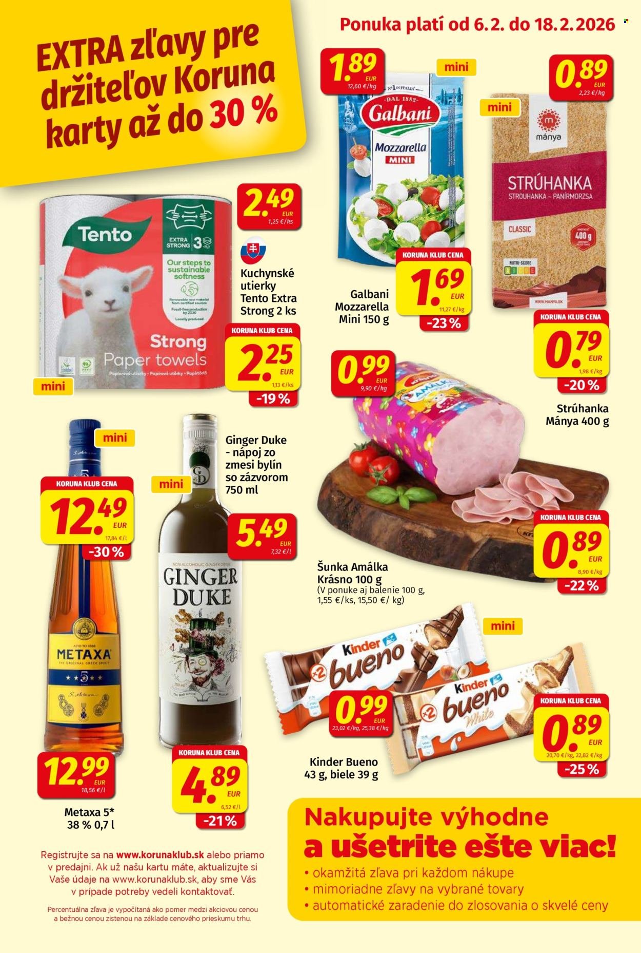 POTRAVINY KORUNA leták - Od piatka 6.2.2026 (2026-02-06 - 2026-02-18) | 9