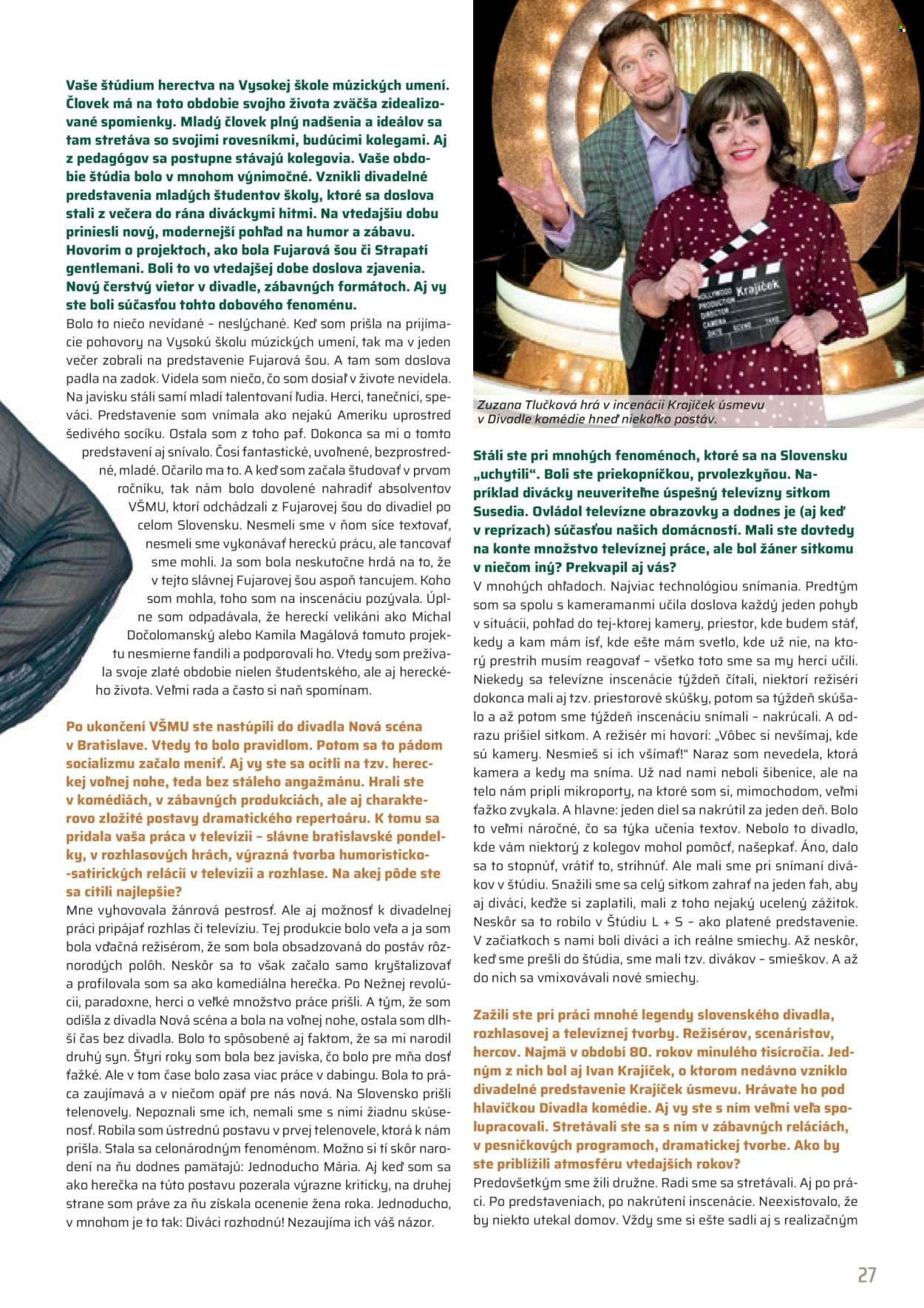 COOP JEDNOTA leták - Od pondelka 1.12.2025 (2025-12-01 - 2025-12-31) | 27