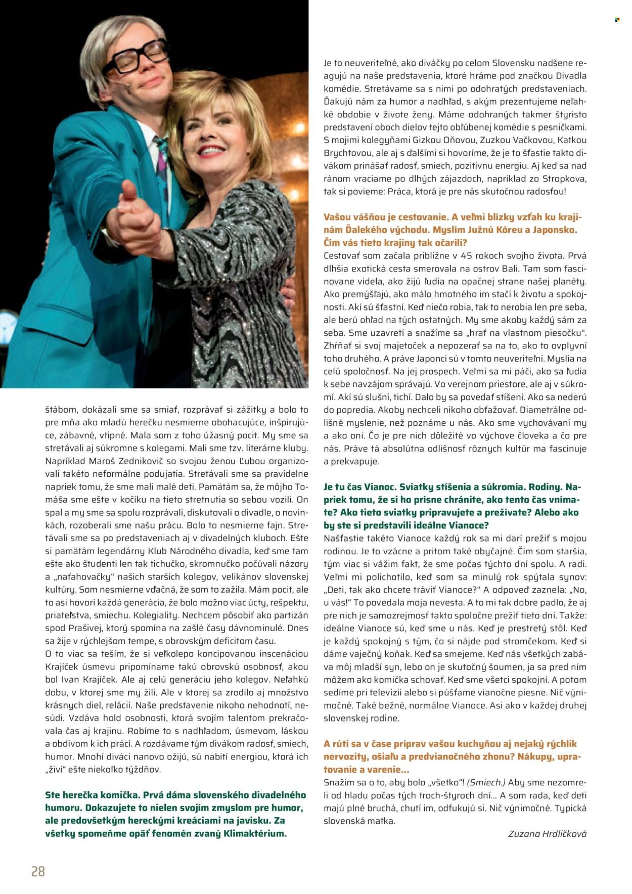 COOP JEDNOTA leták - Od pondelka 1.12.2025 (2025-12-01 - 2025-12-31) | 28