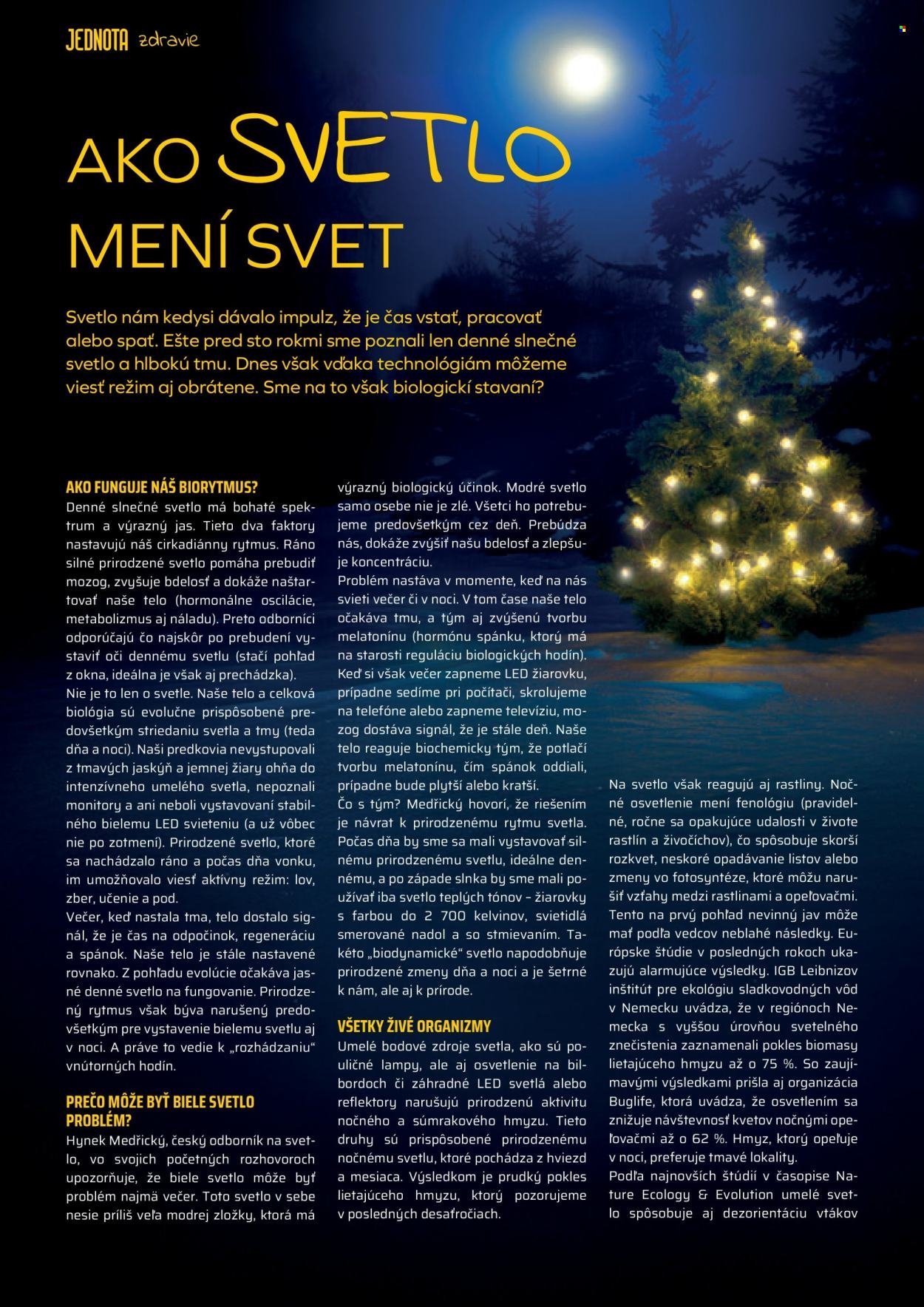 COOP JEDNOTA leták - Od pondelka 1.12.2025 (2025-12-01 - 2025-12-31) | 30