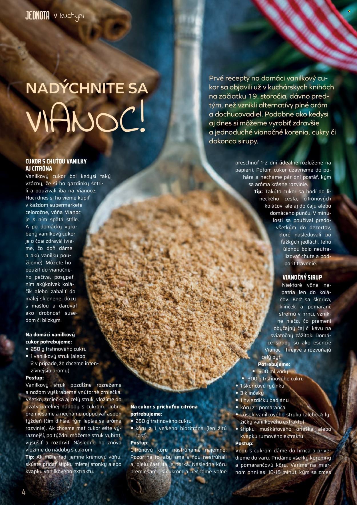 COOP JEDNOTA leták - Od pondelka 1.12.2025 (2025-12-01 - 2025-12-31) | 4