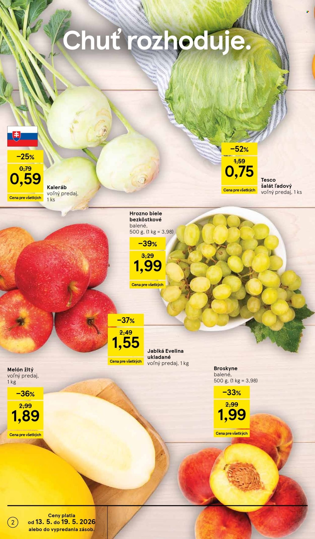 TESCO leták - Od stredy 13.5.2026 (2026-05-13 - 2026-05-19) | 2