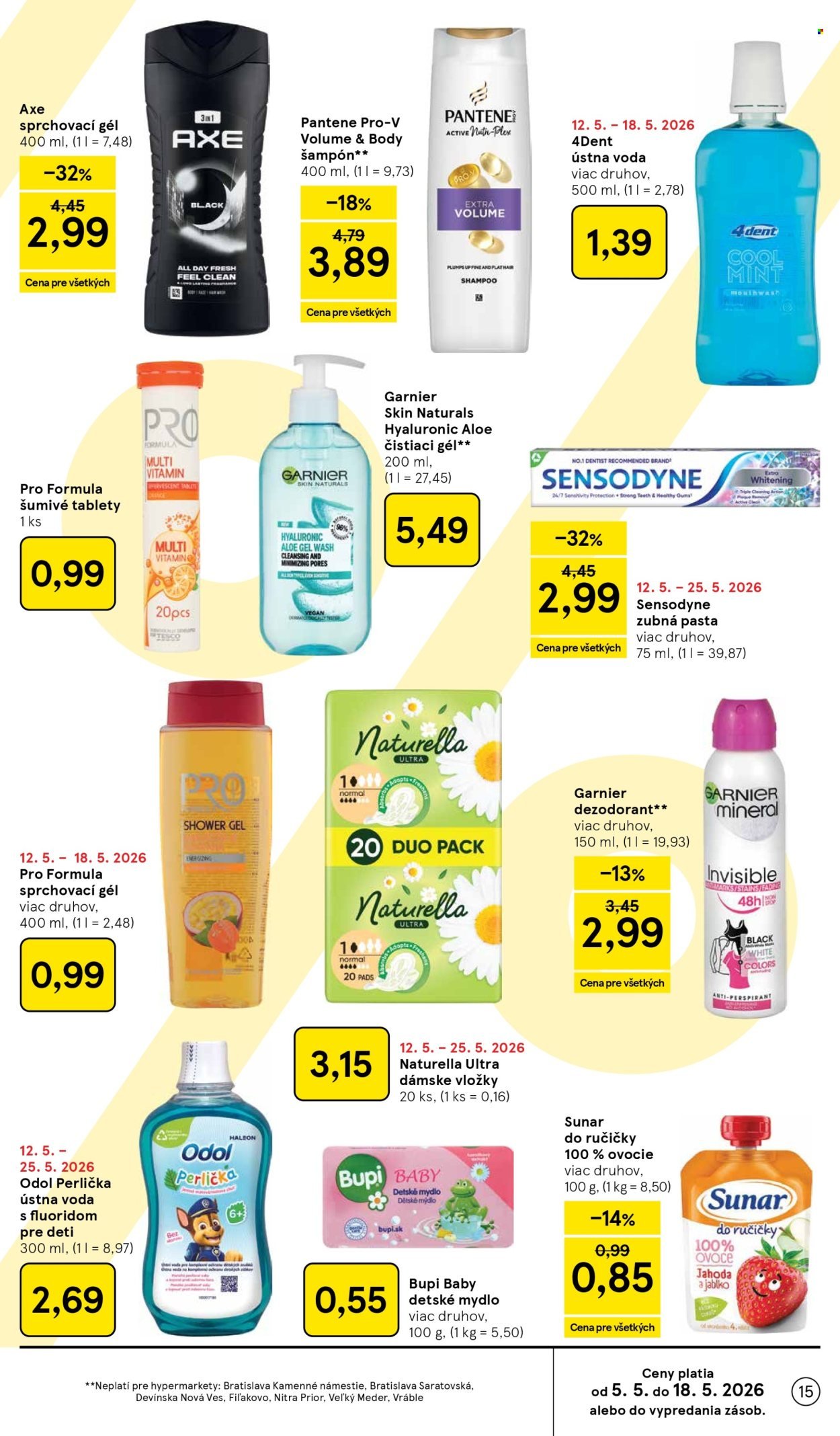 TESCO leták - Od stredy 13.5.2026 (2026-05-13 - 2026-05-19) | 15