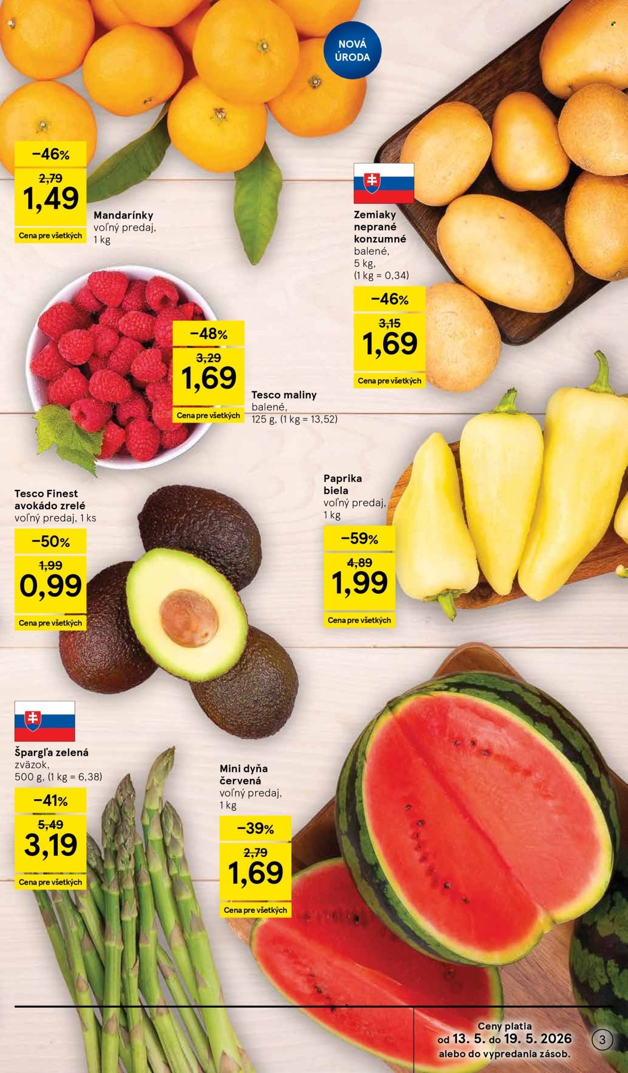 TESCO leták - Od stredy 13.5.2026 (2026-05-13 - 2026-05-19) | 3