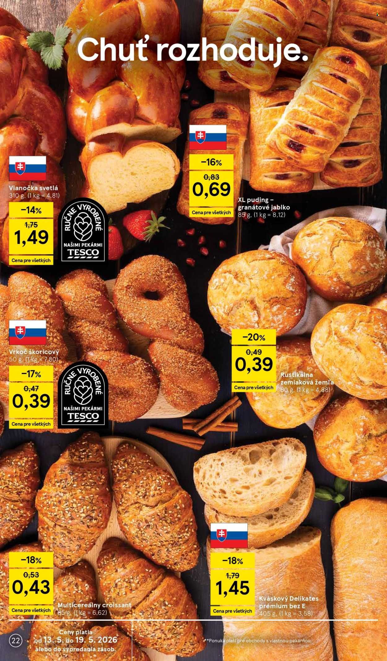 TESCO leták - Od stredy 13.5.2026 (2026-05-13 - 2026-05-19) | 22
