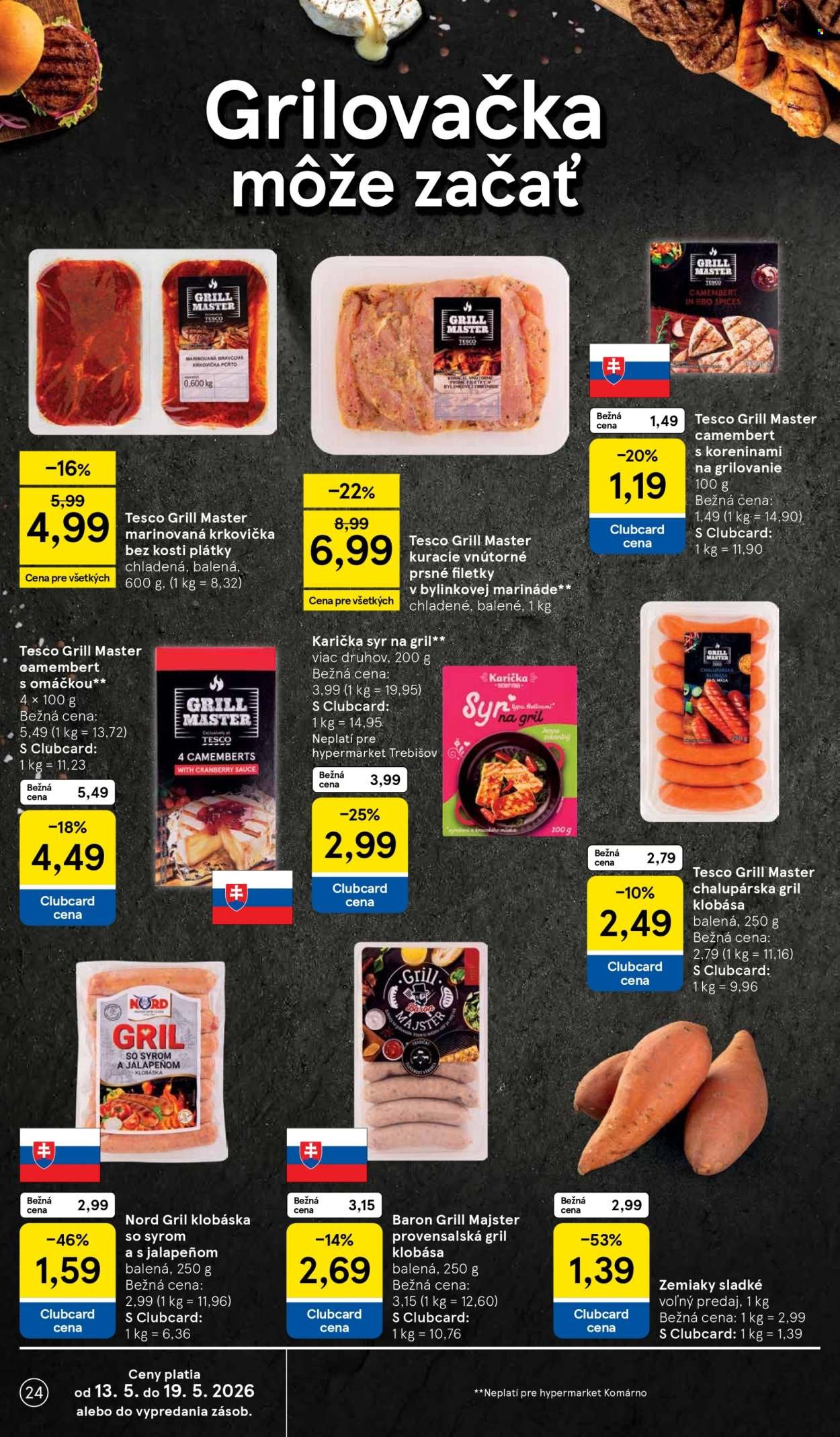 TESCO leták - Od stredy 13.5.2026 (2026-05-13 - 2026-05-19) | 24