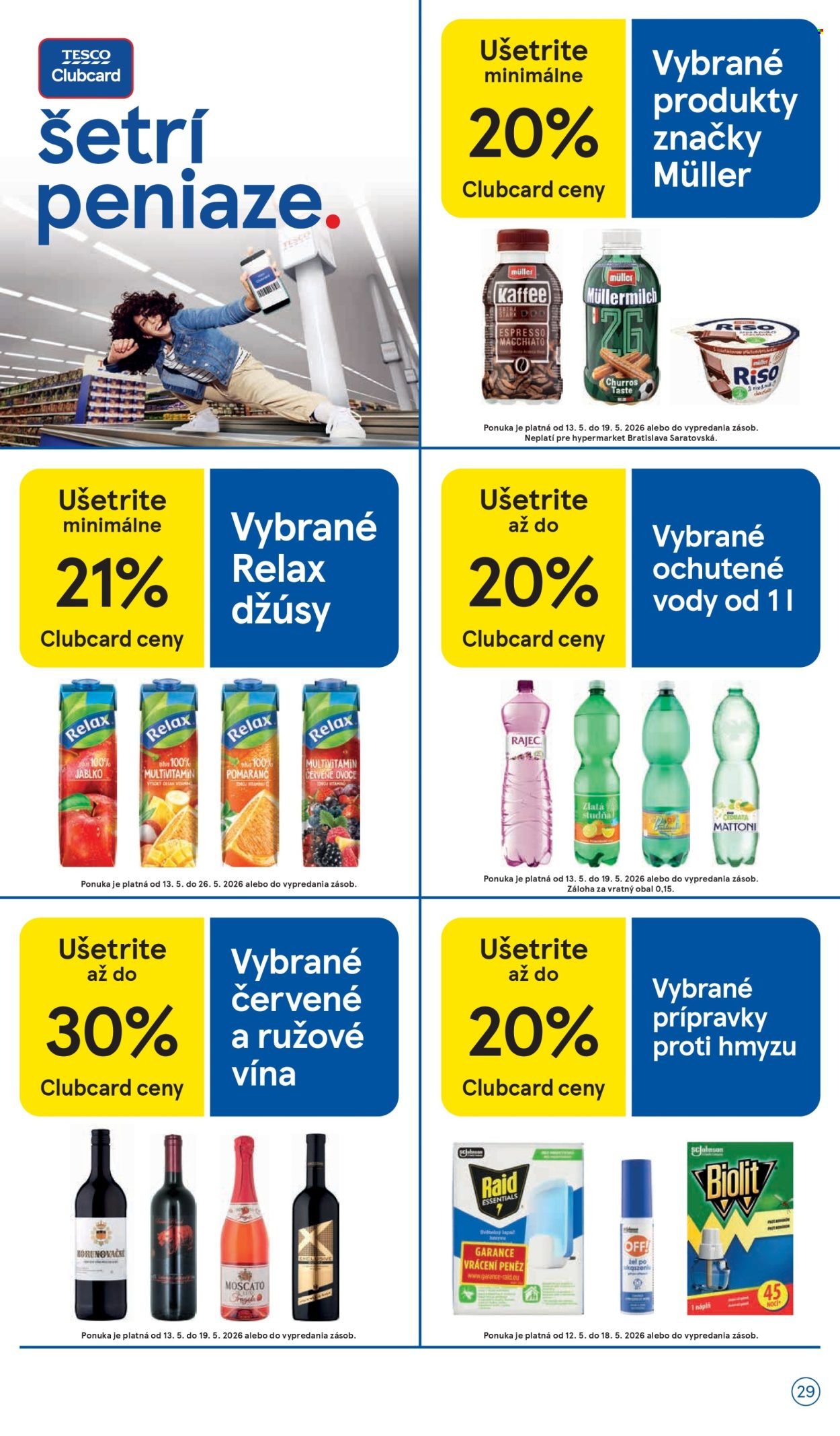 TESCO leták - Od stredy 13.5.2026 (2026-05-13 - 2026-05-19) | 29