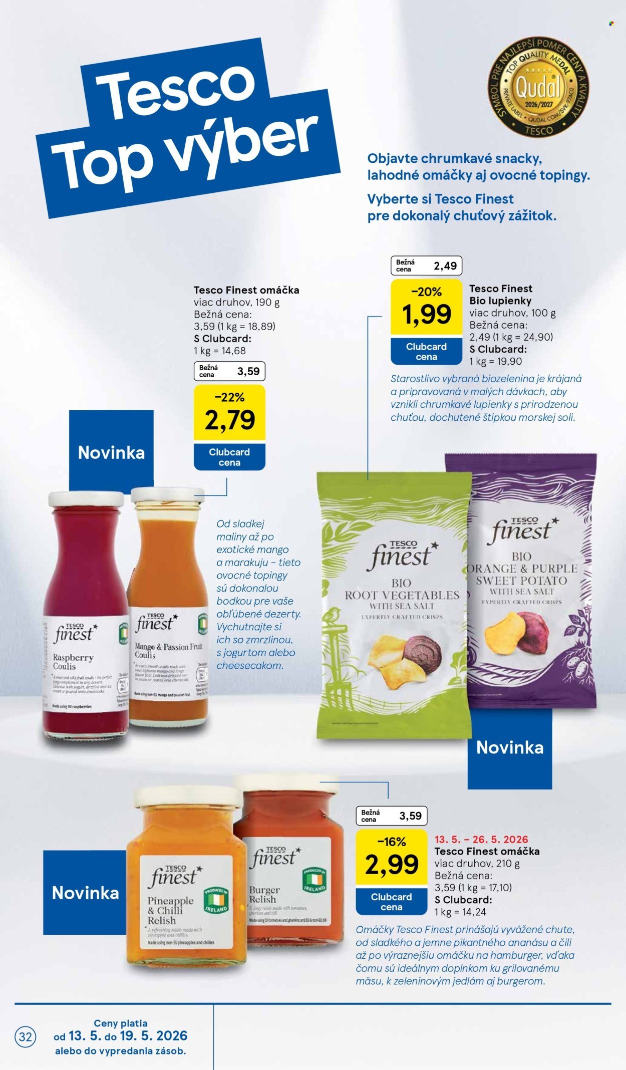 TESCO leták - Od stredy 13.5.2026 (2026-05-13 - 2026-05-19) | 32