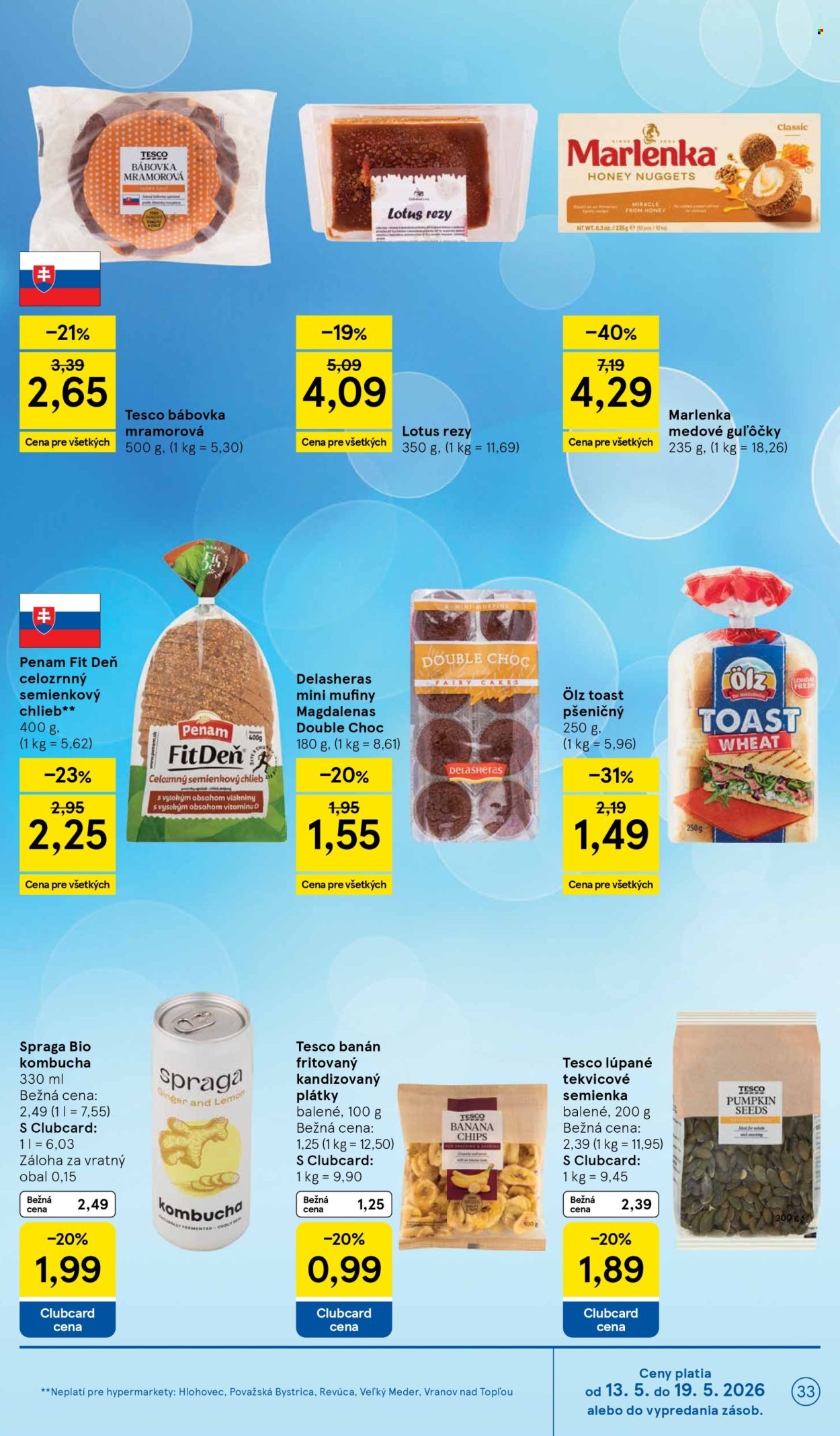 TESCO leták - Od stredy 13.5.2026 (2026-05-13 - 2026-05-19) | 33
