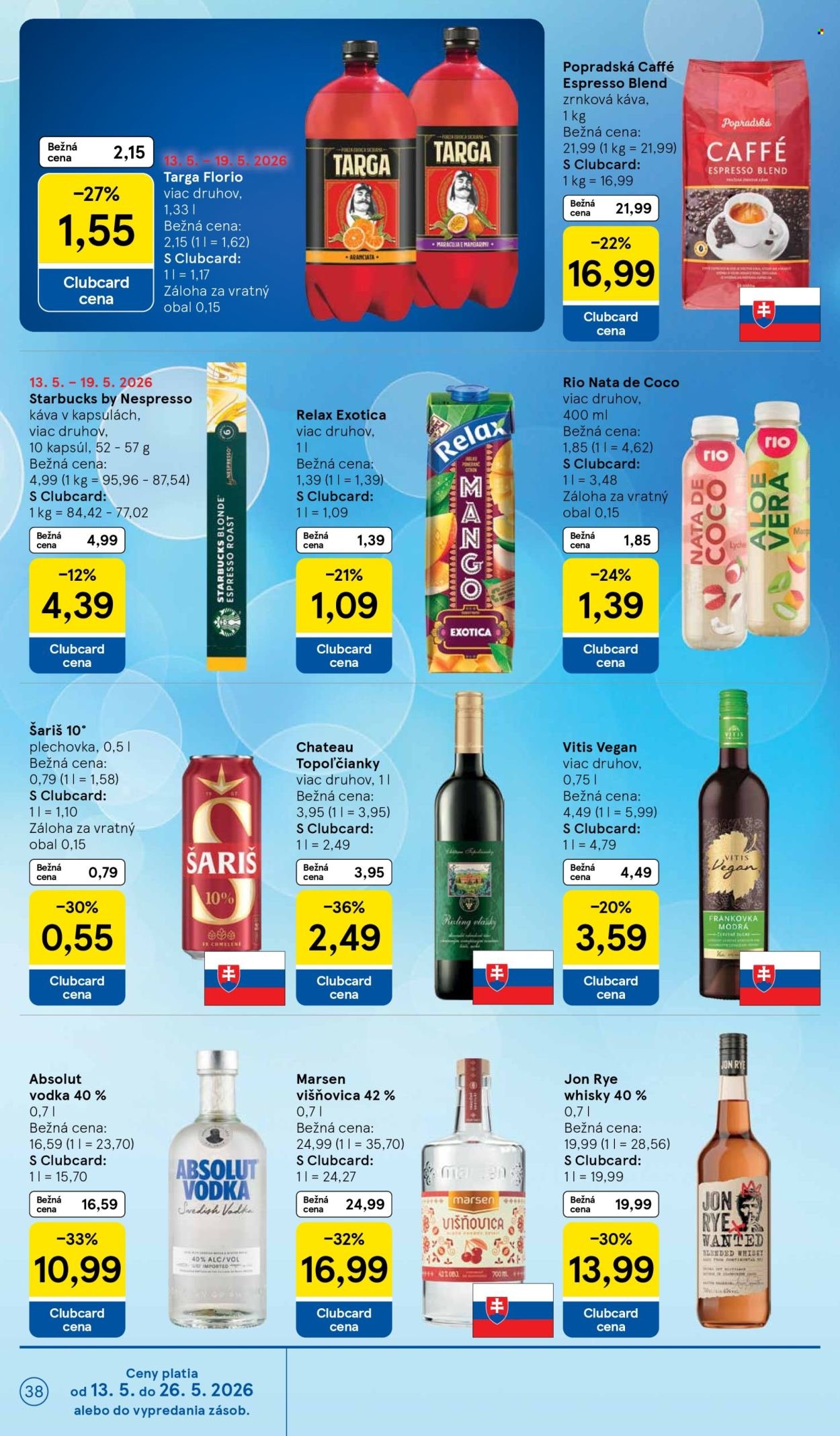 TESCO leták - Od stredy 13.5.2026 (2026-05-13 - 2026-05-19) | 38