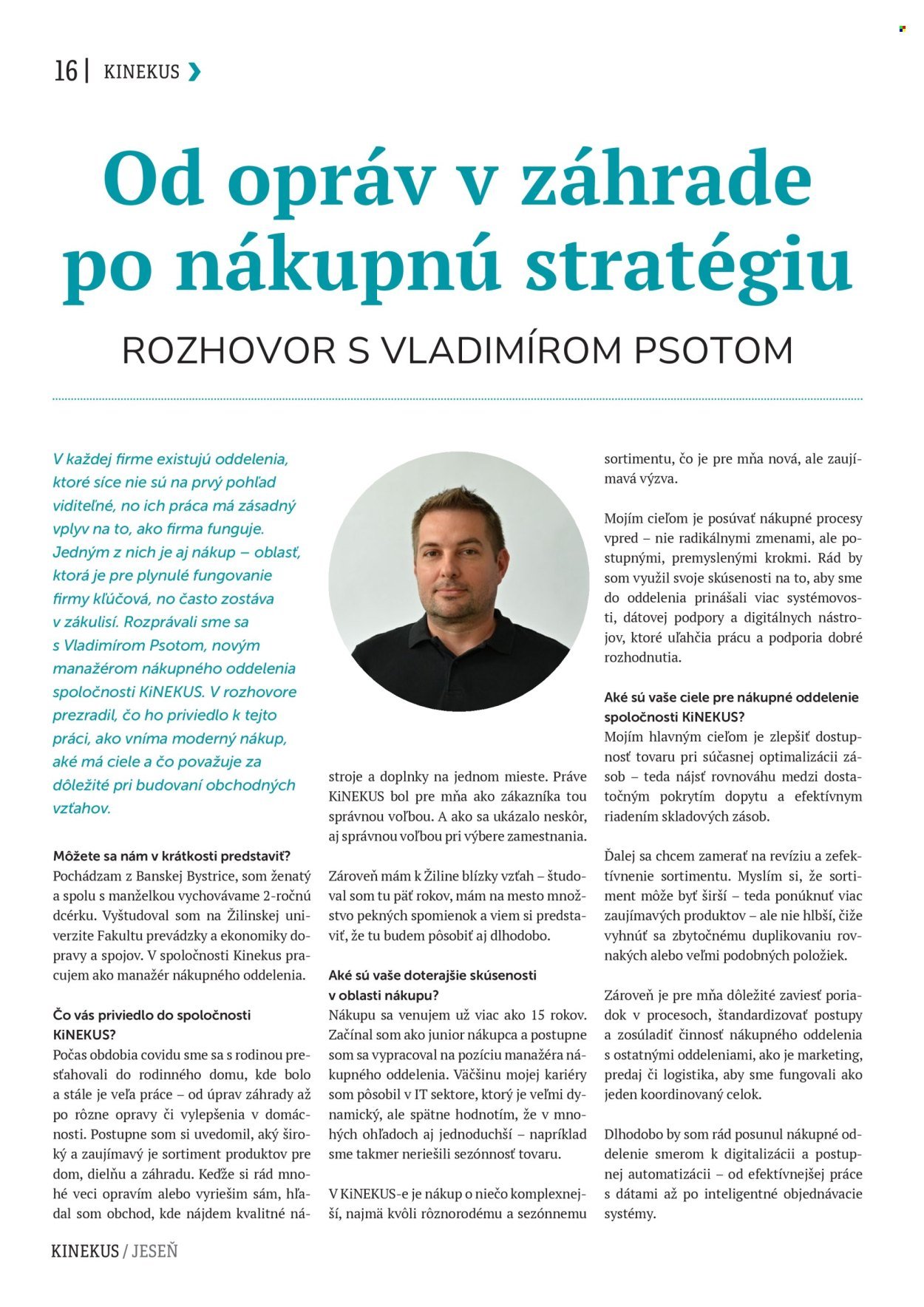 KINEKUS leták - K-Magazín Jeseň 2025 (2025-10-28) | 16