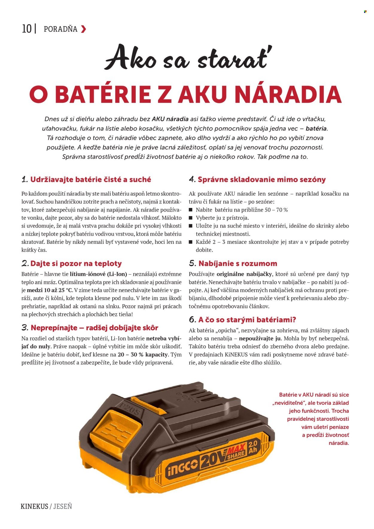 KINEKUS leták - K-Magazín Jeseň 2025 (2025-10-28) | 10