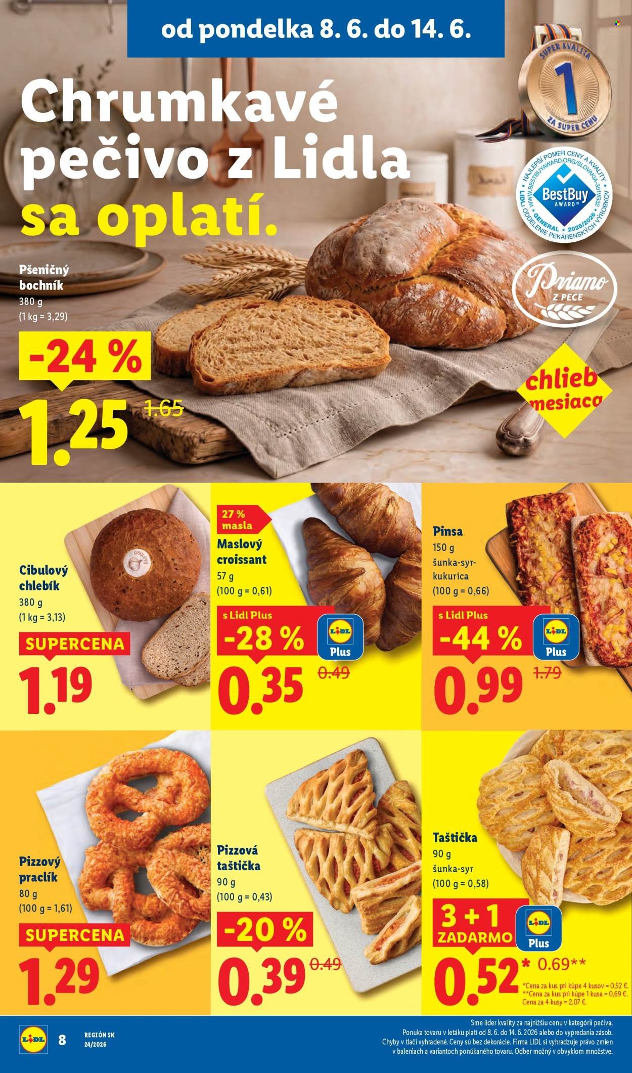LIDL leták - Od pondelka 8.6.2026