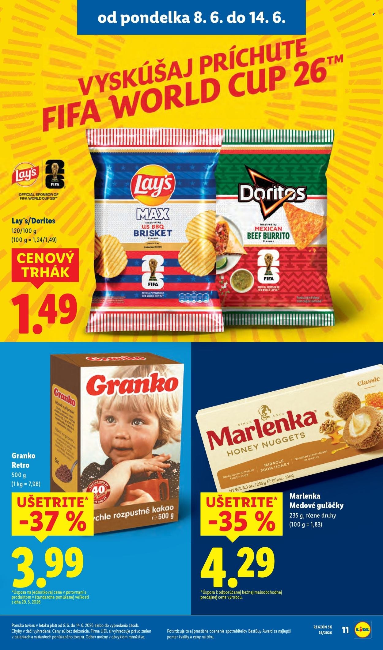 LIDL leták - Od pondelka 8.6.2026