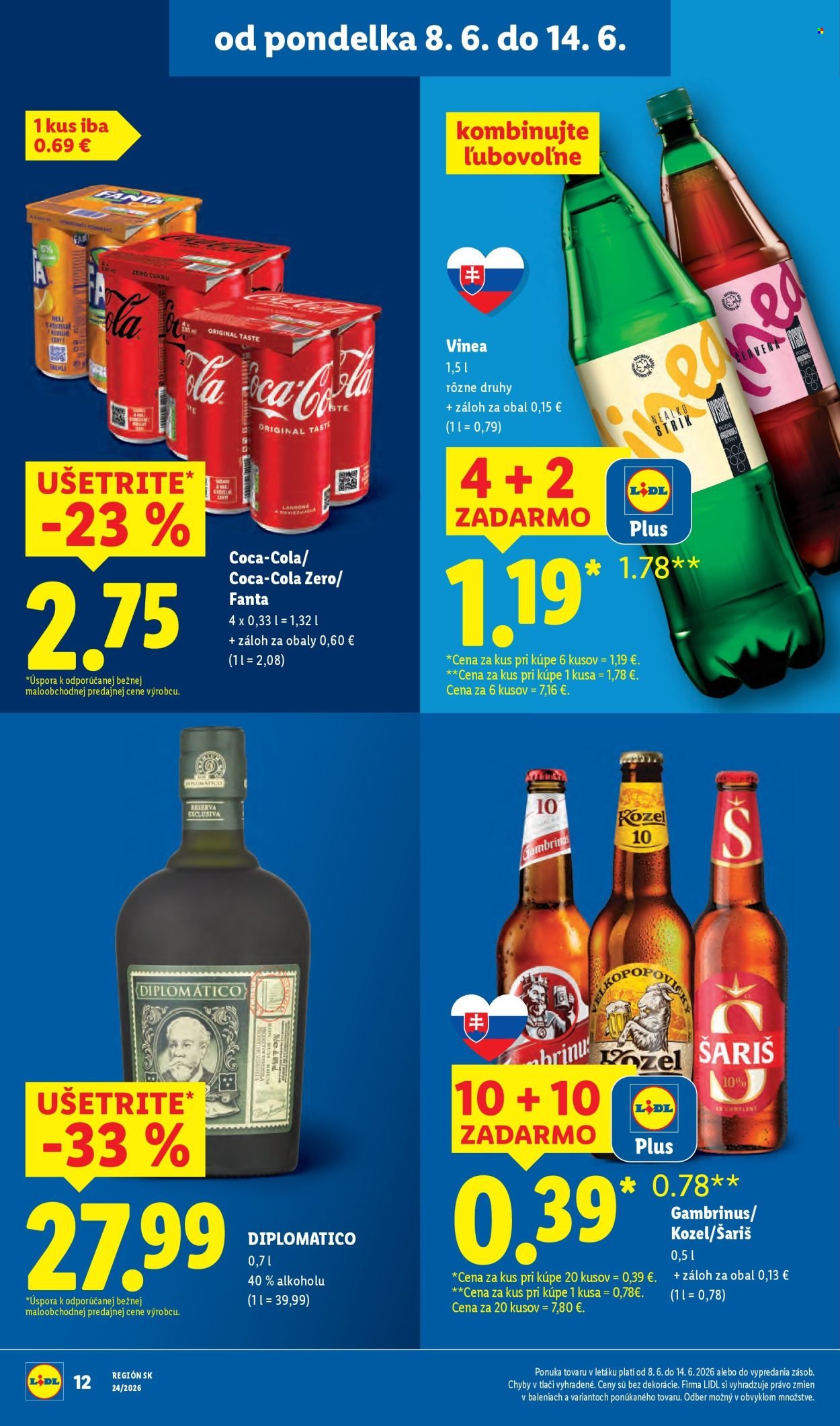 LIDL leták - Od pondelka 8.6.2026