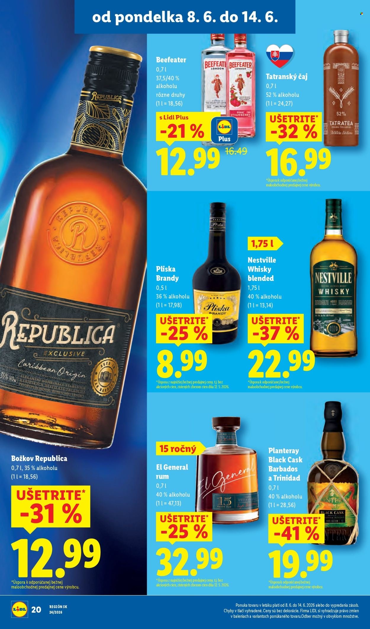 LIDL leták - Od pondelka 8.6.2026