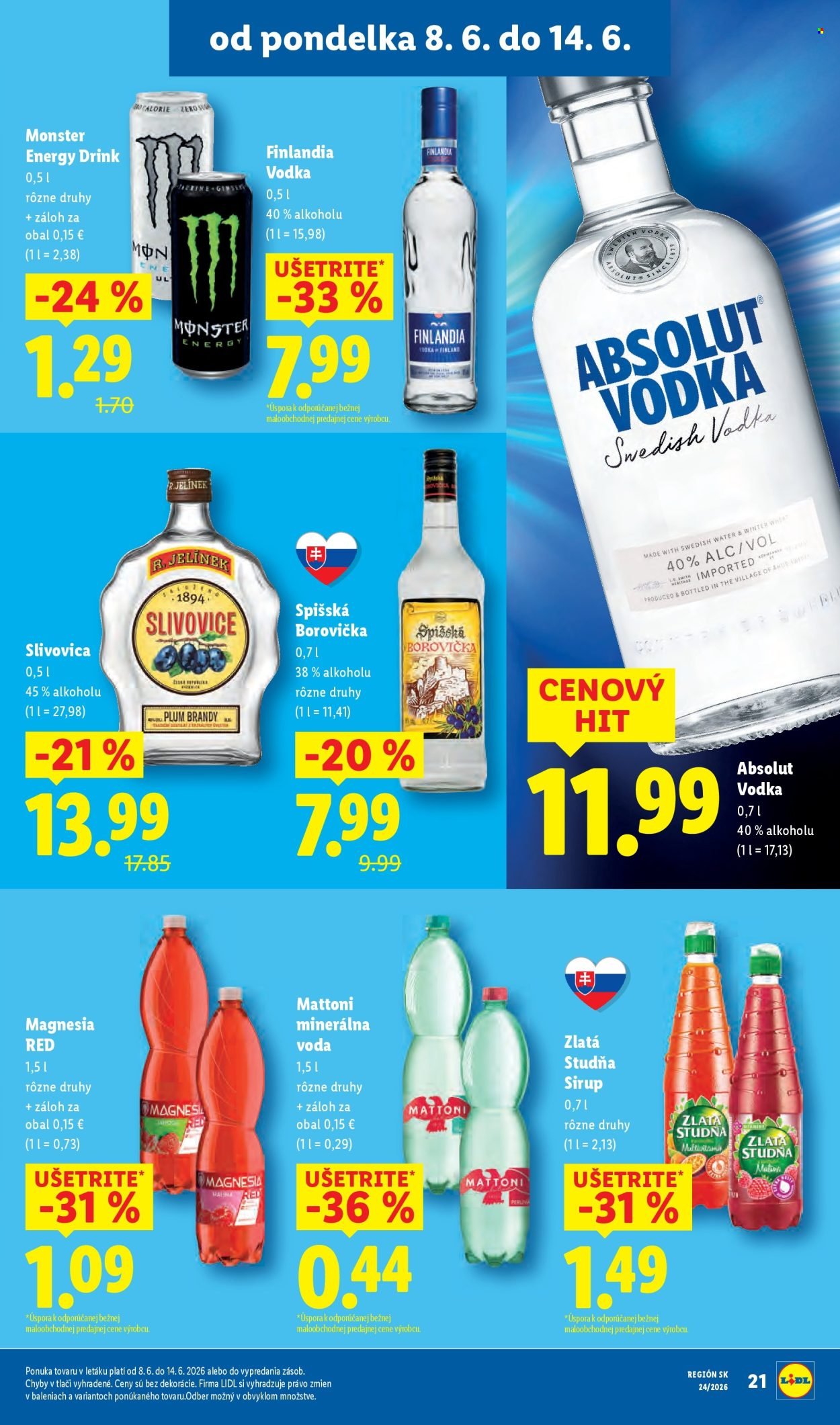 LIDL leták - Od pondelka 8.6.2026