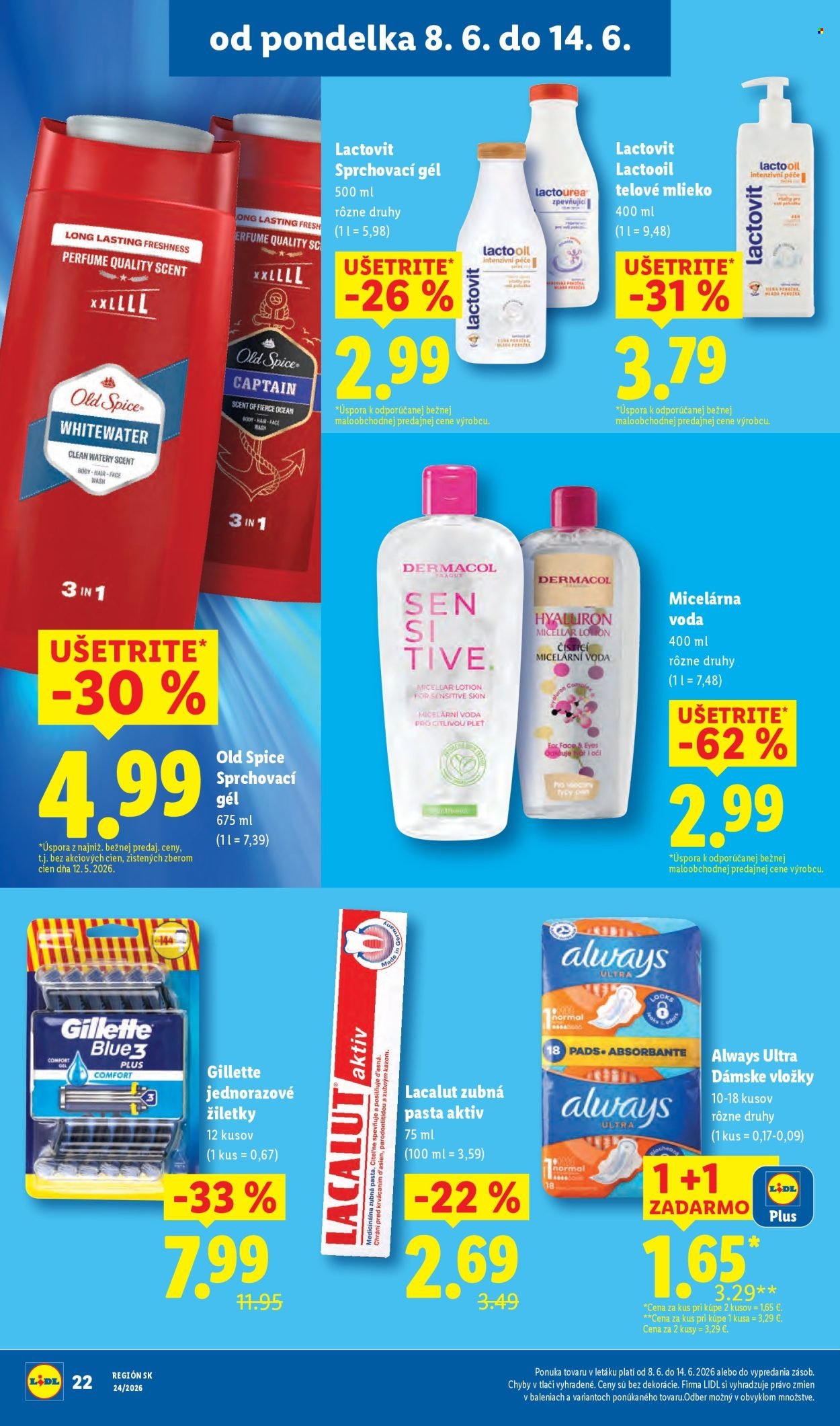 LIDL leták - Od pondelka 8.6.2026