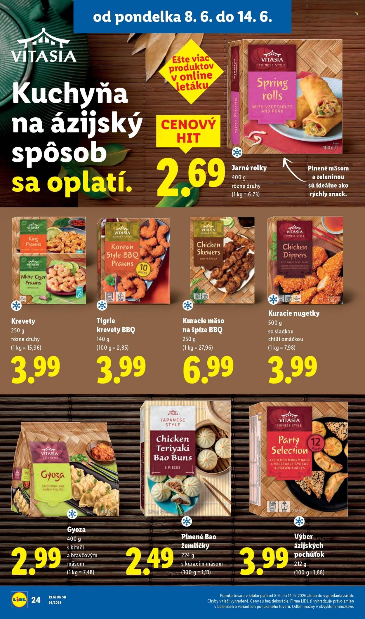 LIDL leták - Od pondelka 8.6.2026