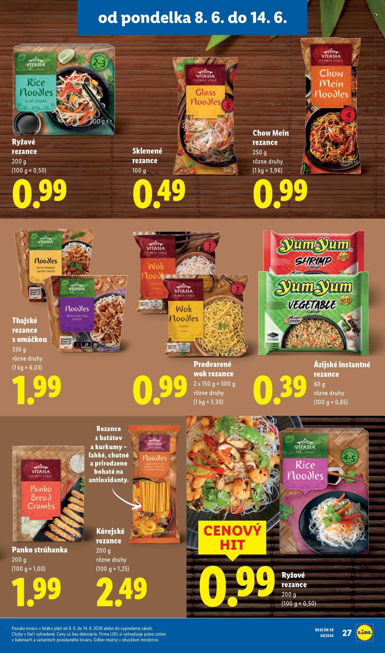 LIDL leták - Od pondelka 8.6.2026