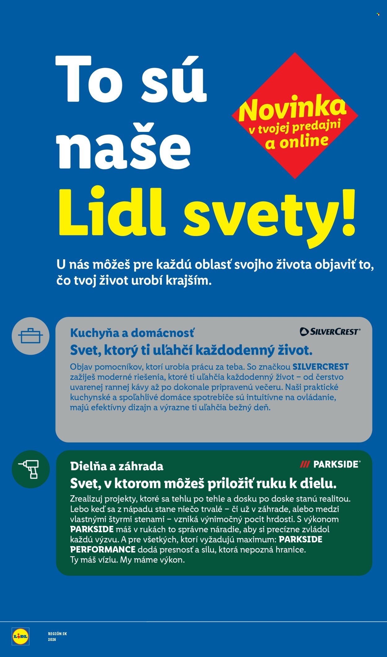 LIDL leták - Od pondelka 8.6.2026