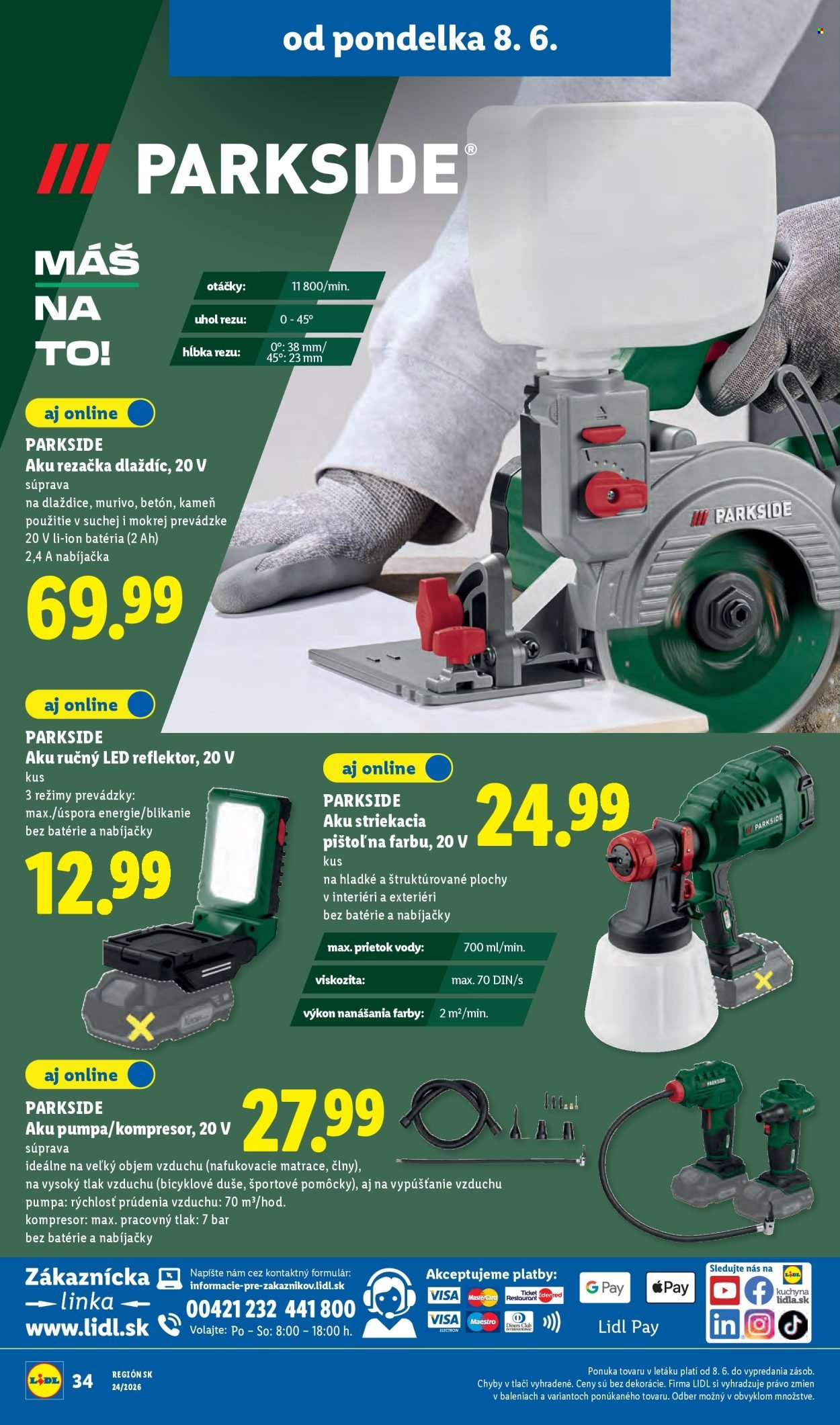 LIDL leták - Od pondelka 8.6.2026