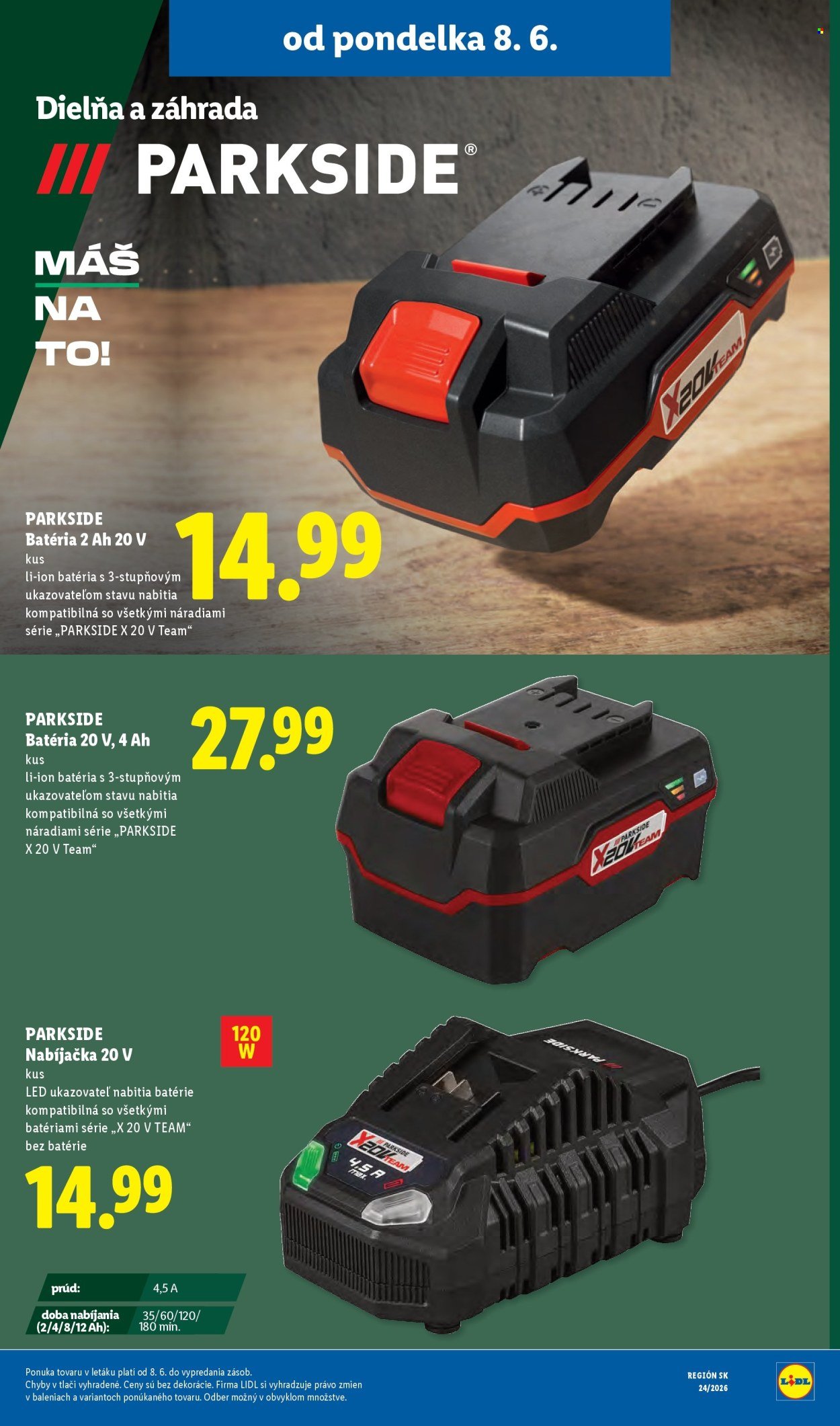 LIDL leták - Od pondelka 8.6.2026