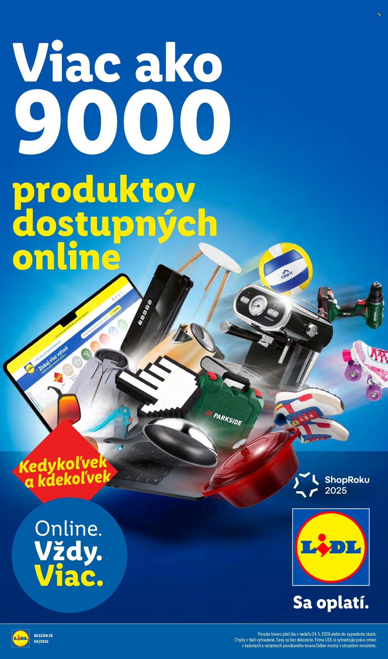 LIDL leták - Od pondelka 8.6.2026