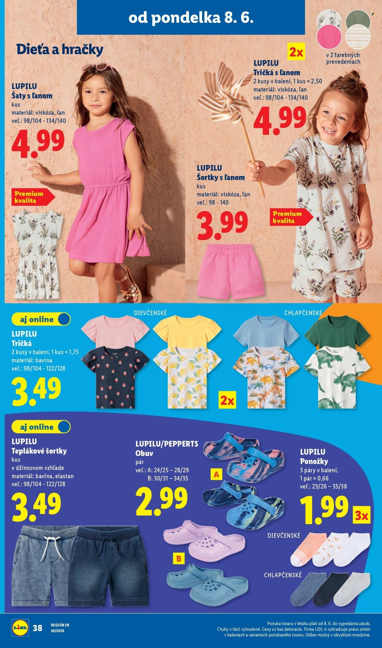 LIDL leták - Od pondelka 8.6.2026