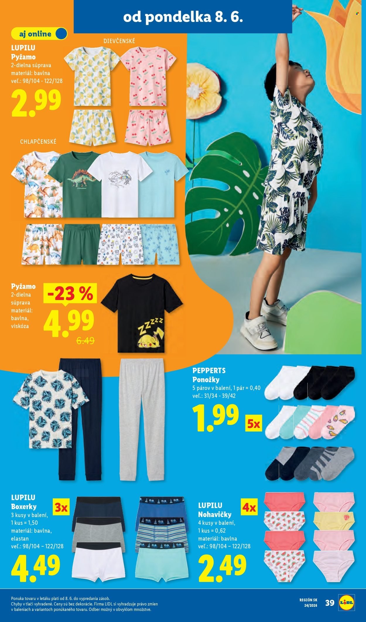 LIDL leták - Od pondelka 8.6.2026