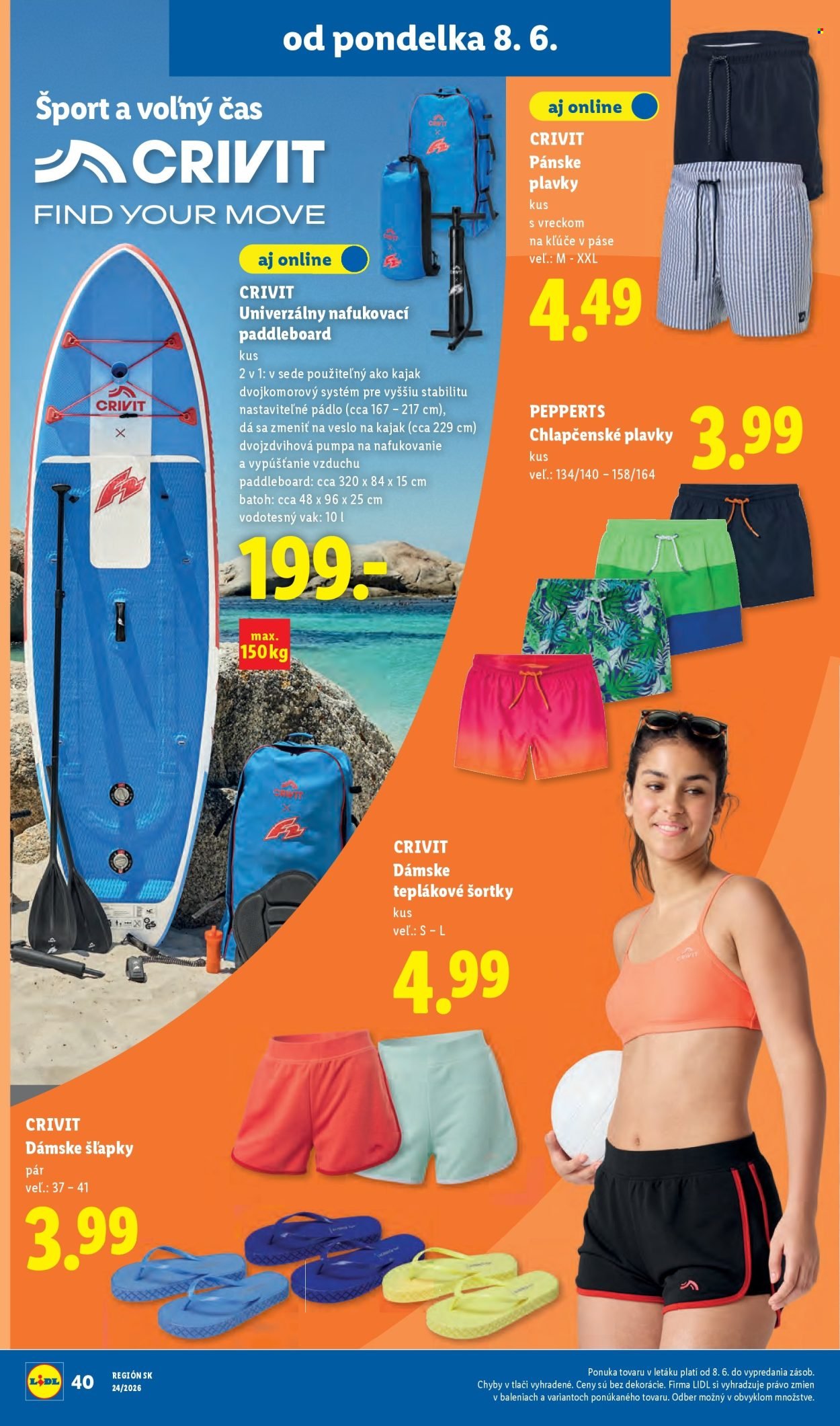 LIDL leták - Od pondelka 8.6.2026