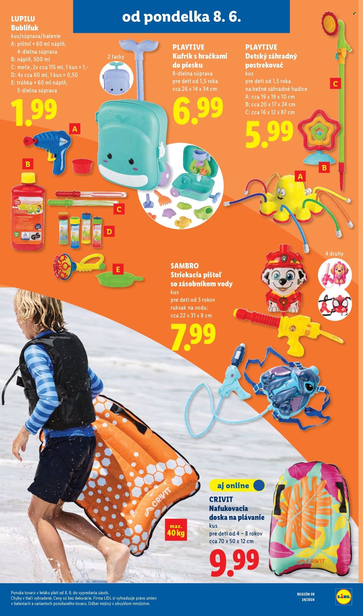 LIDL leták - Od pondelka 8.6.2026