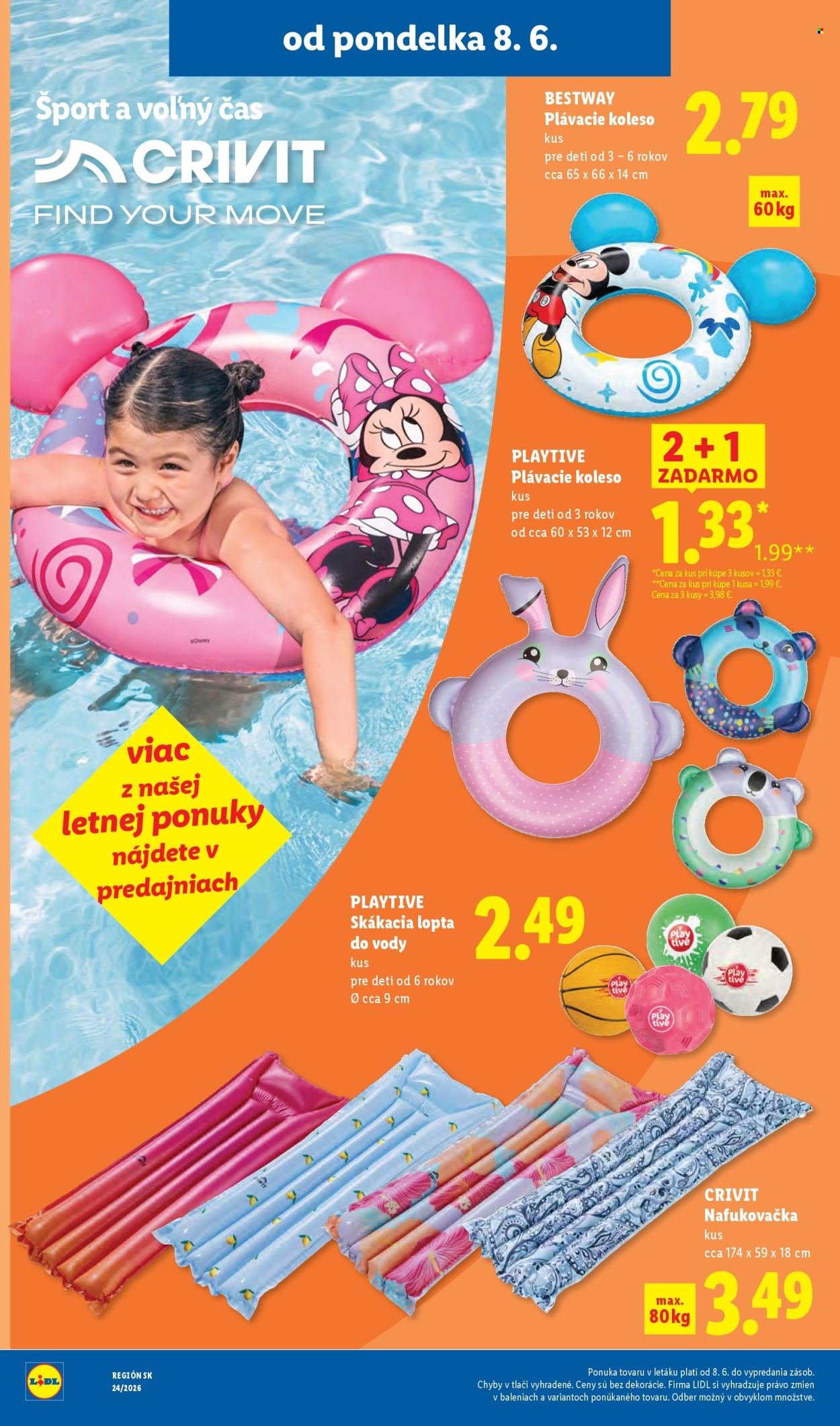 LIDL leták - Od pondelka 8.6.2026