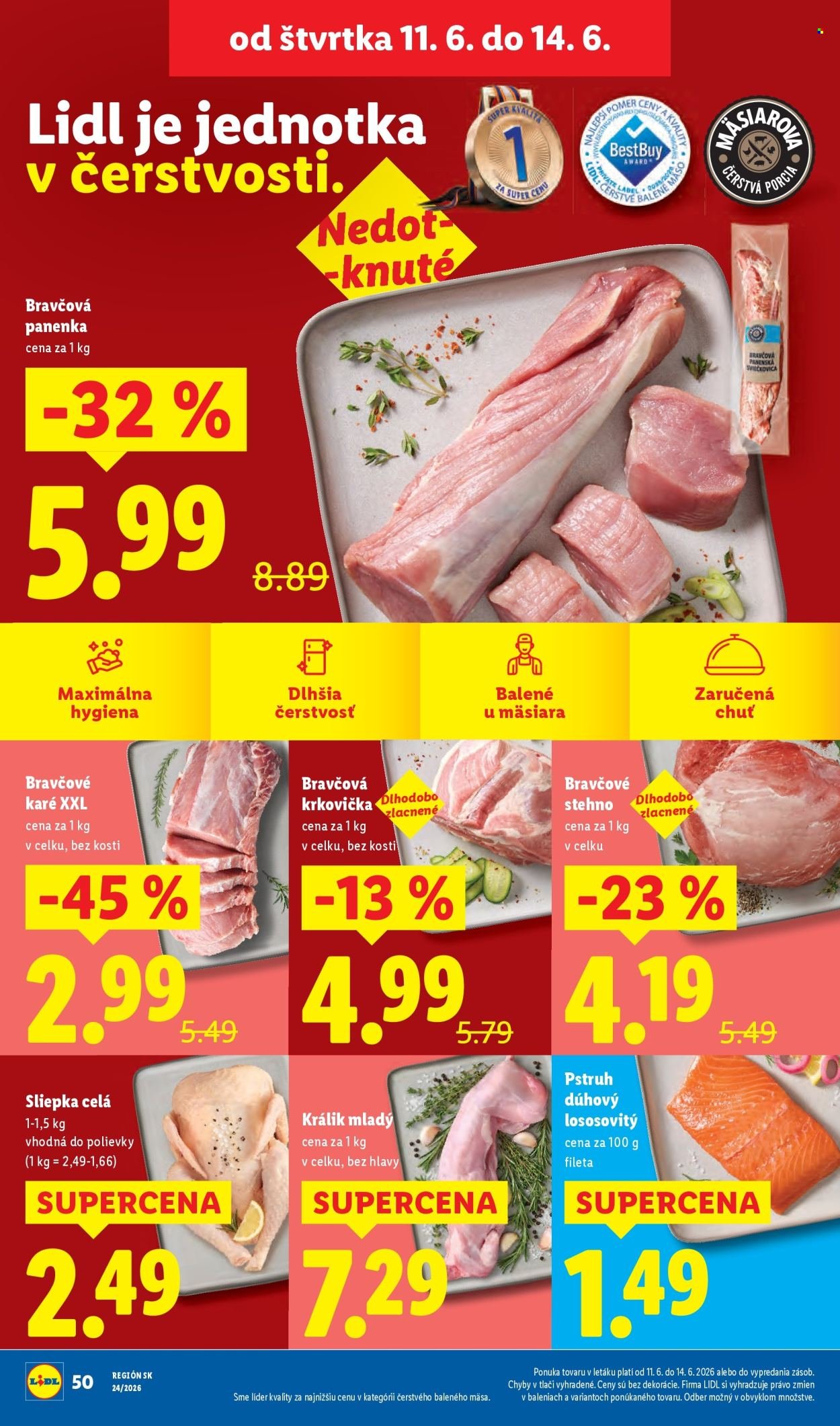 LIDL leták - Od pondelka 8.6.2026