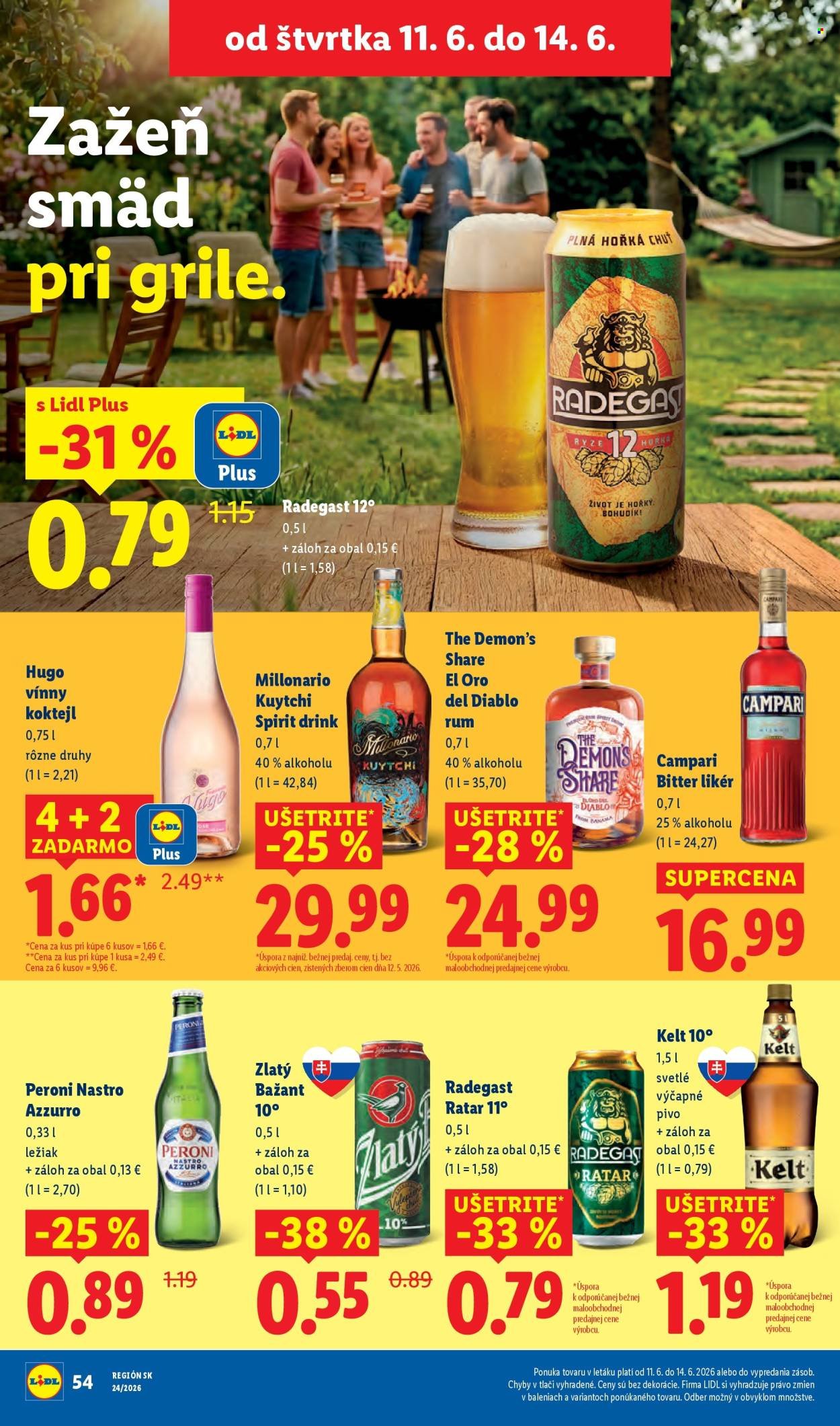 LIDL leták - Od pondelka 8.6.2026
