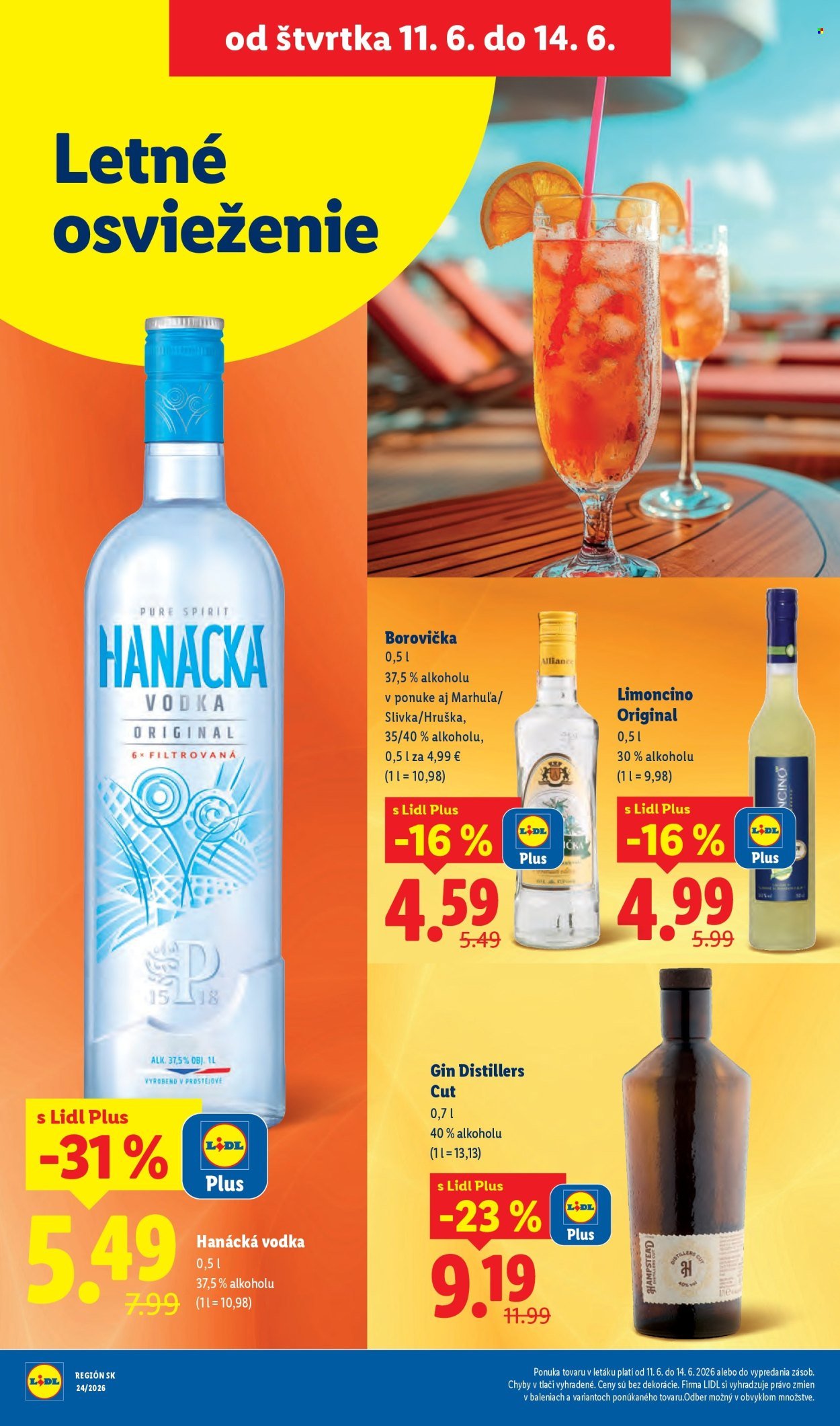 LIDL leták - Od pondelka 8.6.2026