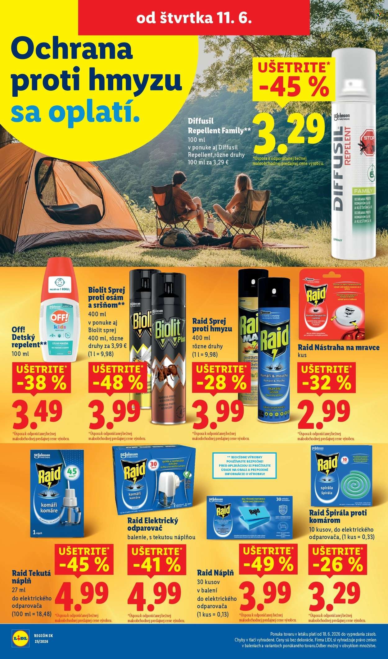 LIDL leták - Od pondelka 8.6.2026