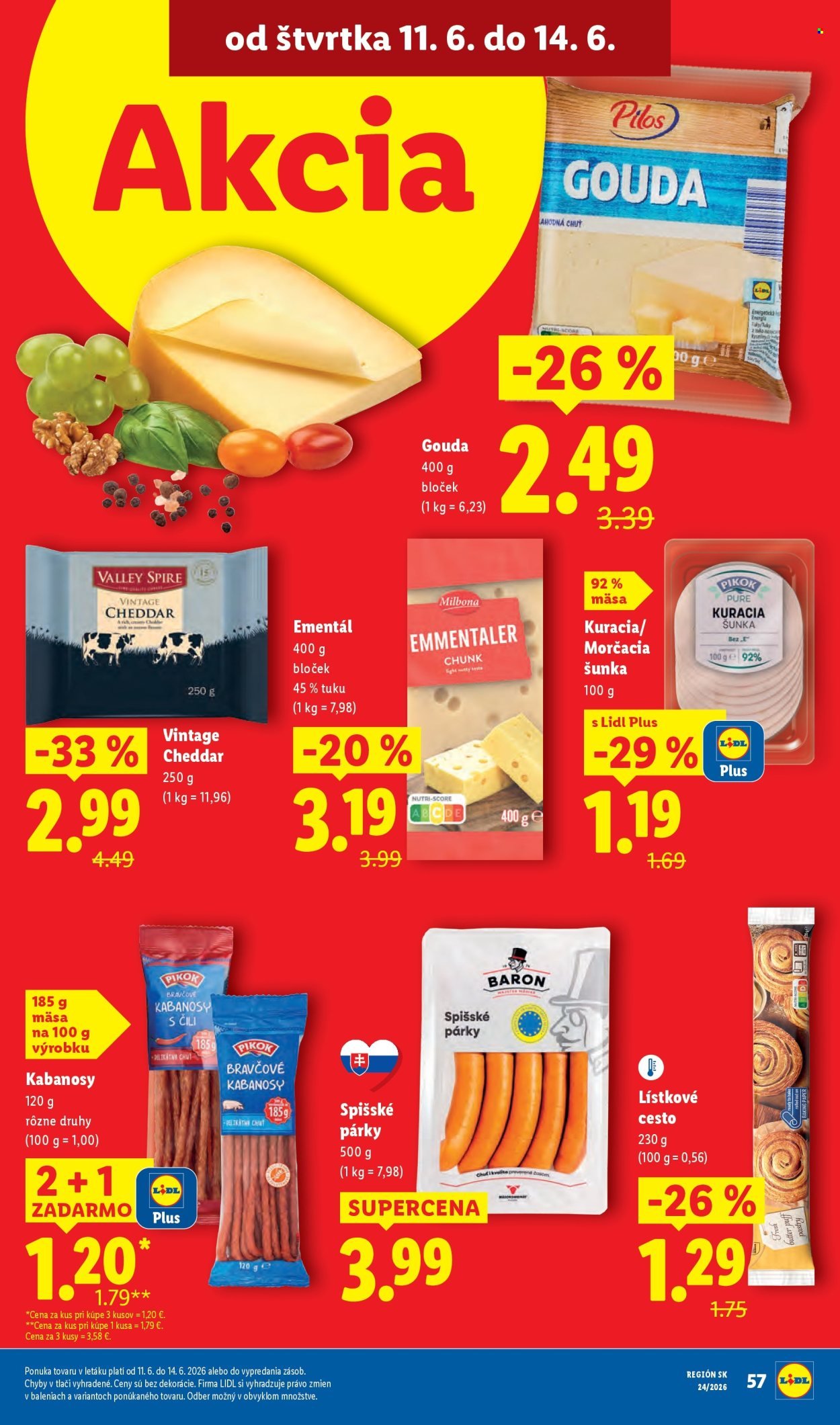 LIDL leták - Od pondelka 8.6.2026