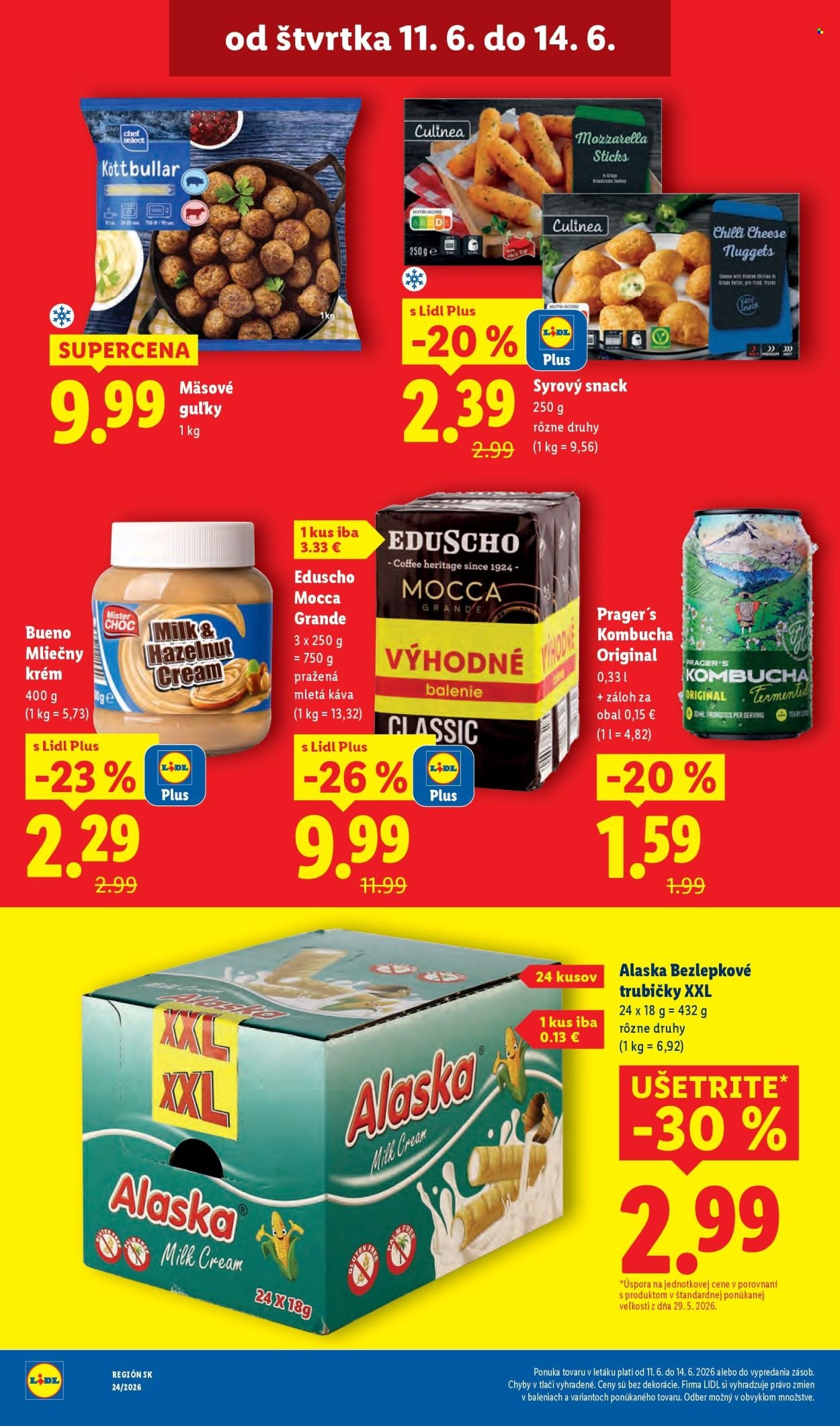 LIDL leták - Od pondelka 8.6.2026