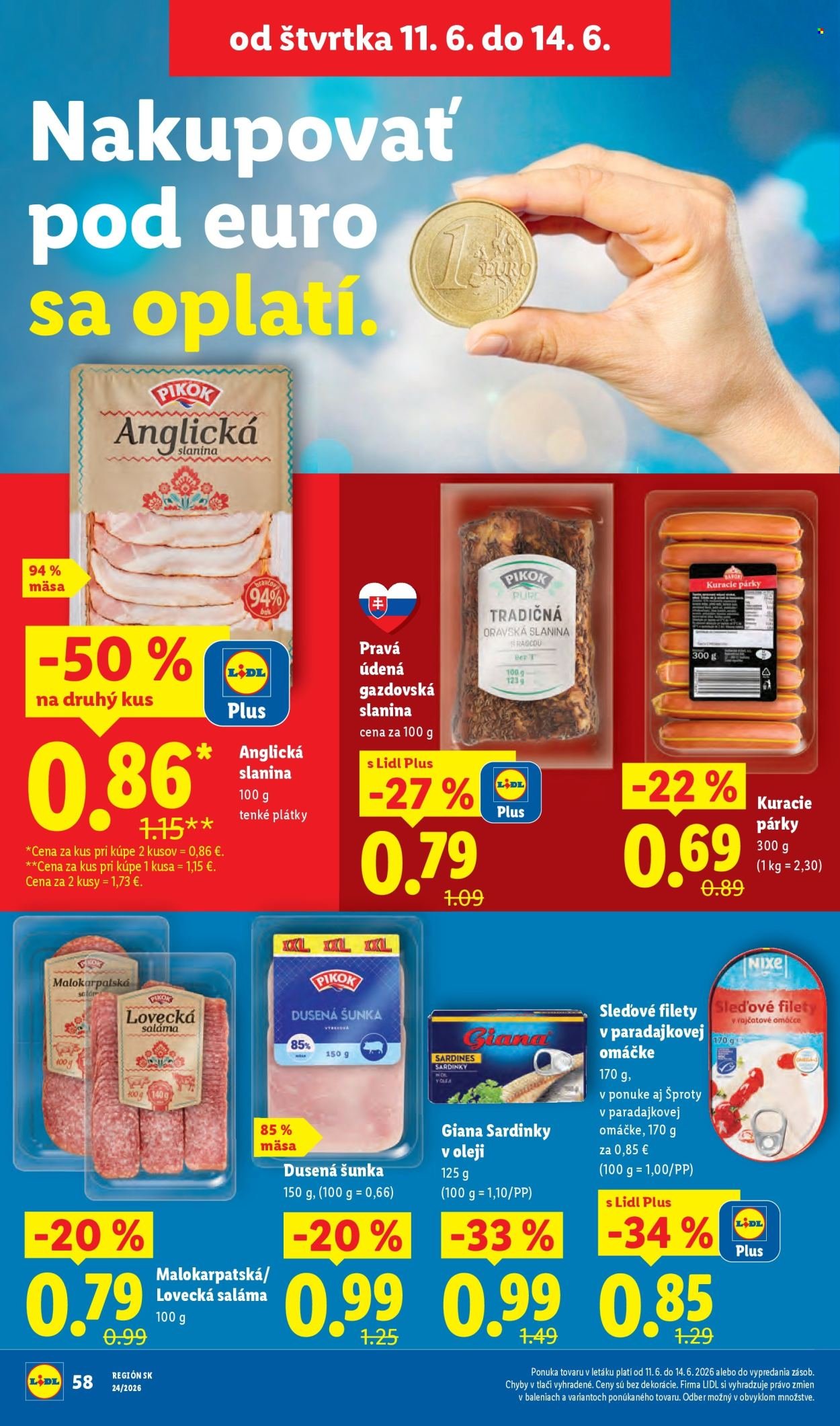 LIDL leták - Od pondelka 8.6.2026