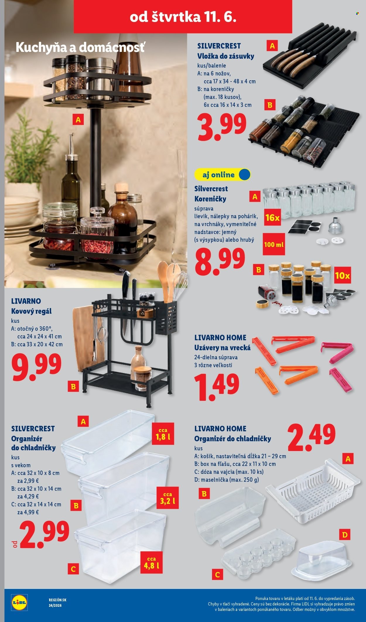 LIDL leták - Od pondelka 8.6.2026