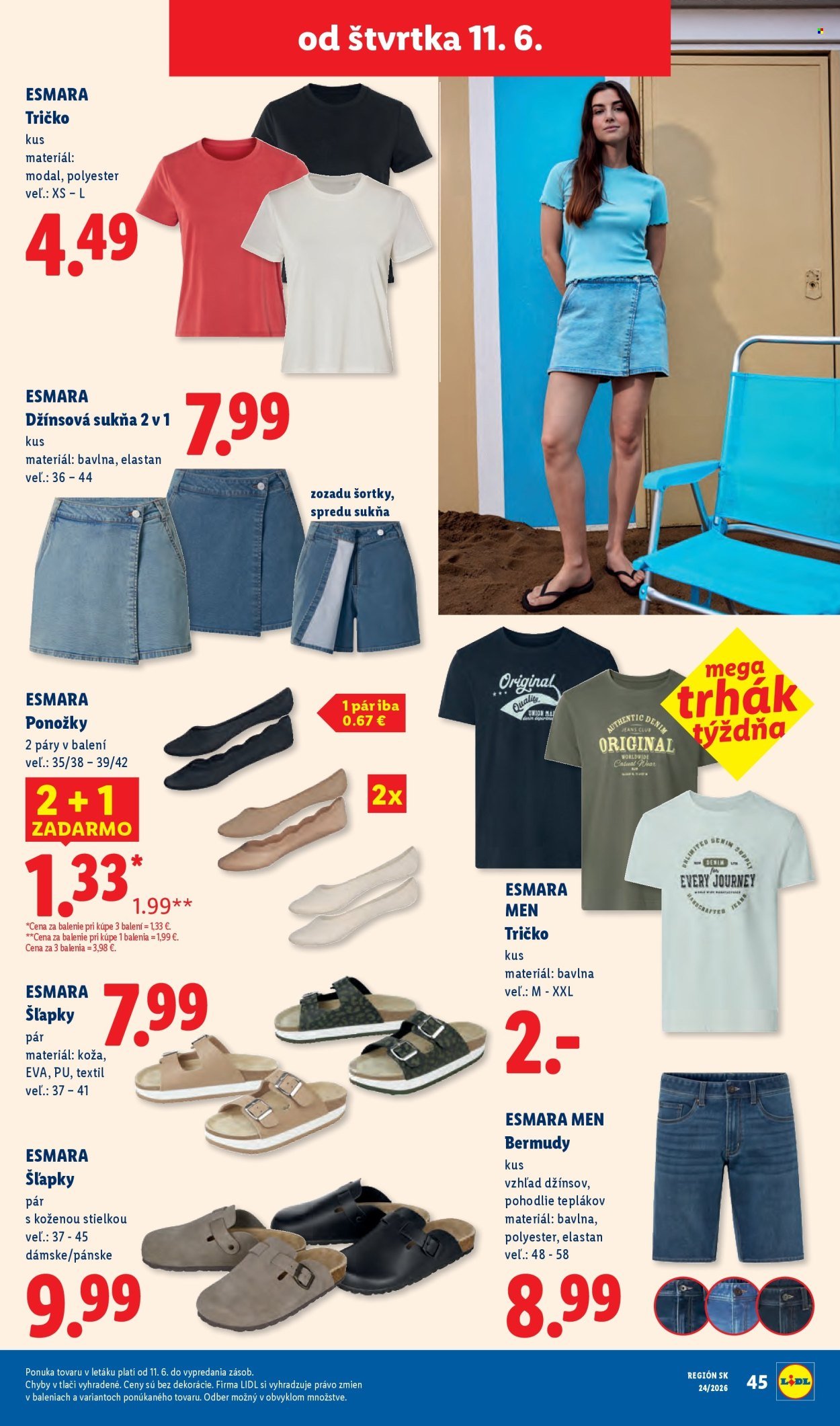 LIDL leták - Od pondelka 8.6.2026