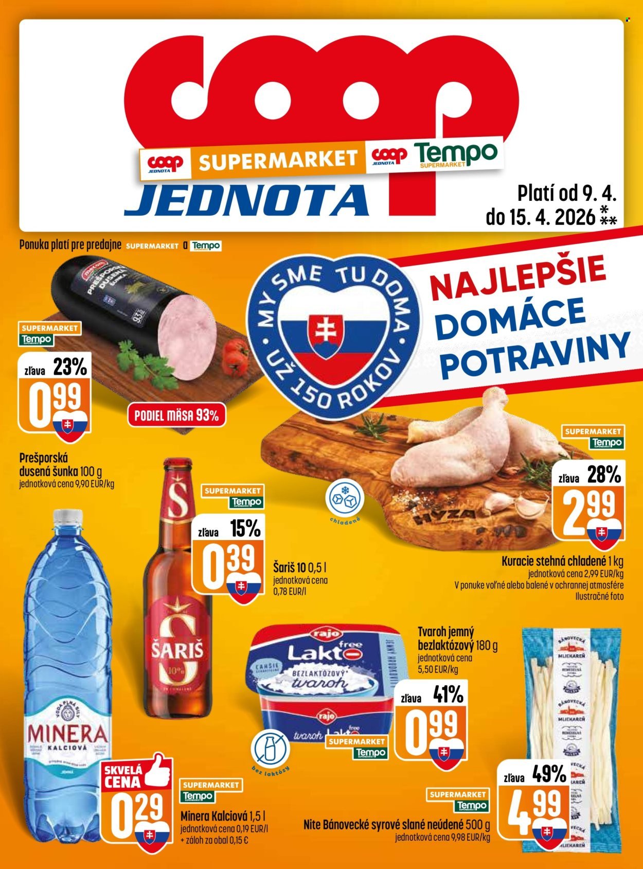 COOP JEDNOTA leták - Od štvrtka 9.4.2026 (2026-04-09 - 2026-04-15) | 13