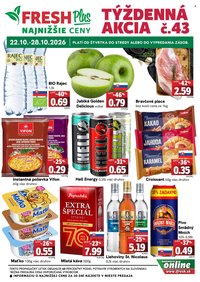 FRESH leták - Týždenná akcia