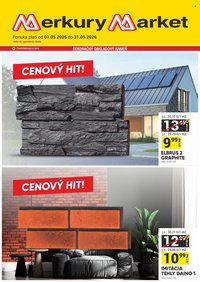 MERKURY MARKET leták - CENOVÝ HIT! (2026-05-01 - 2026-05-31)