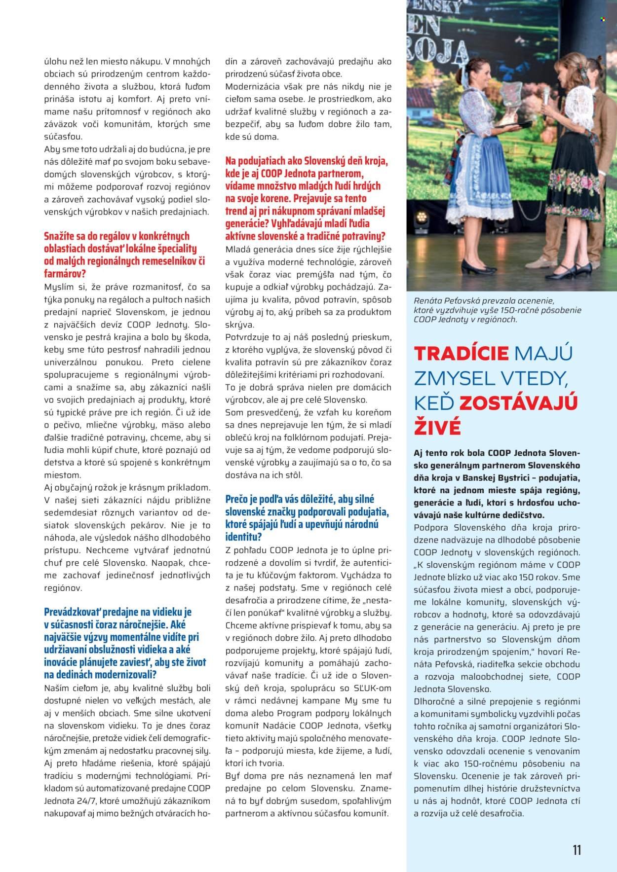 COOP JEDNOTA leták - Od utorka 1.9.2026
