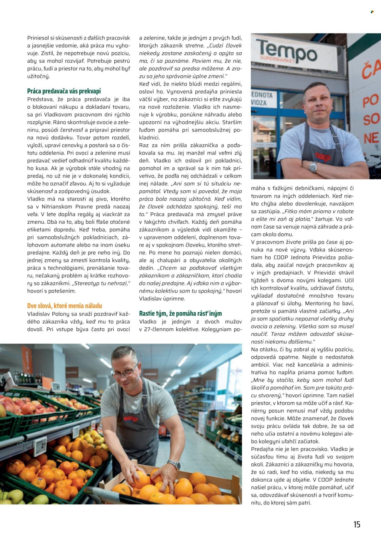 COOP JEDNOTA leták - Od utorka 1.9.2026