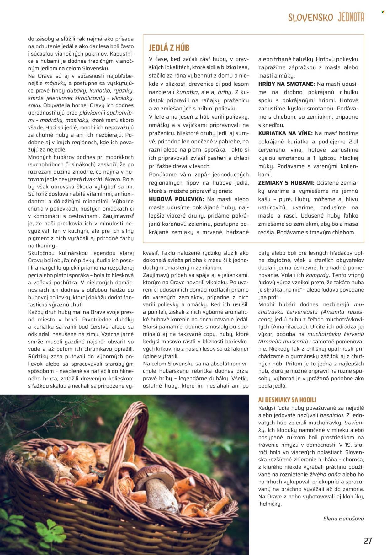 COOP JEDNOTA leták - Od utorka 1.9.2026