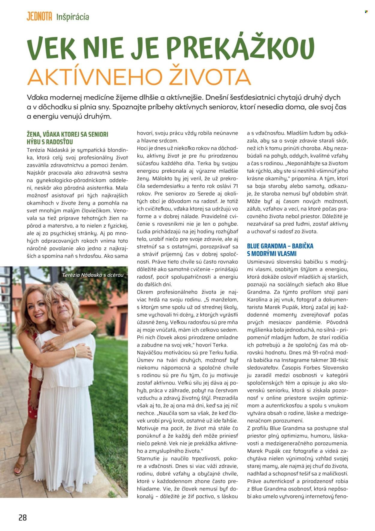 COOP JEDNOTA leták - Od utorka 1.9.2026