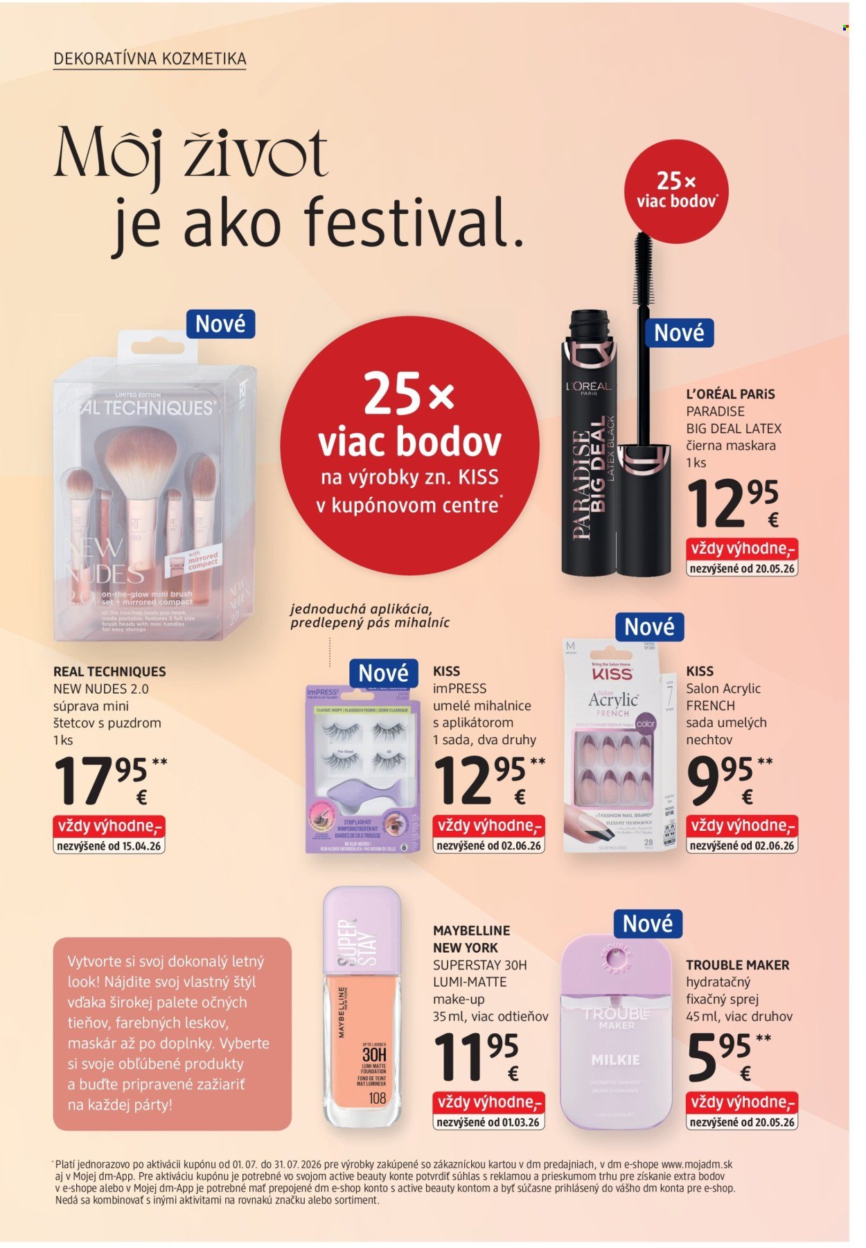 DM DROGERIE leták - Journal júli 2026